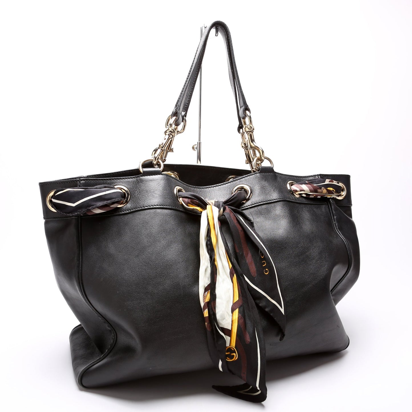 Gucci Positano Leather Tote Bag