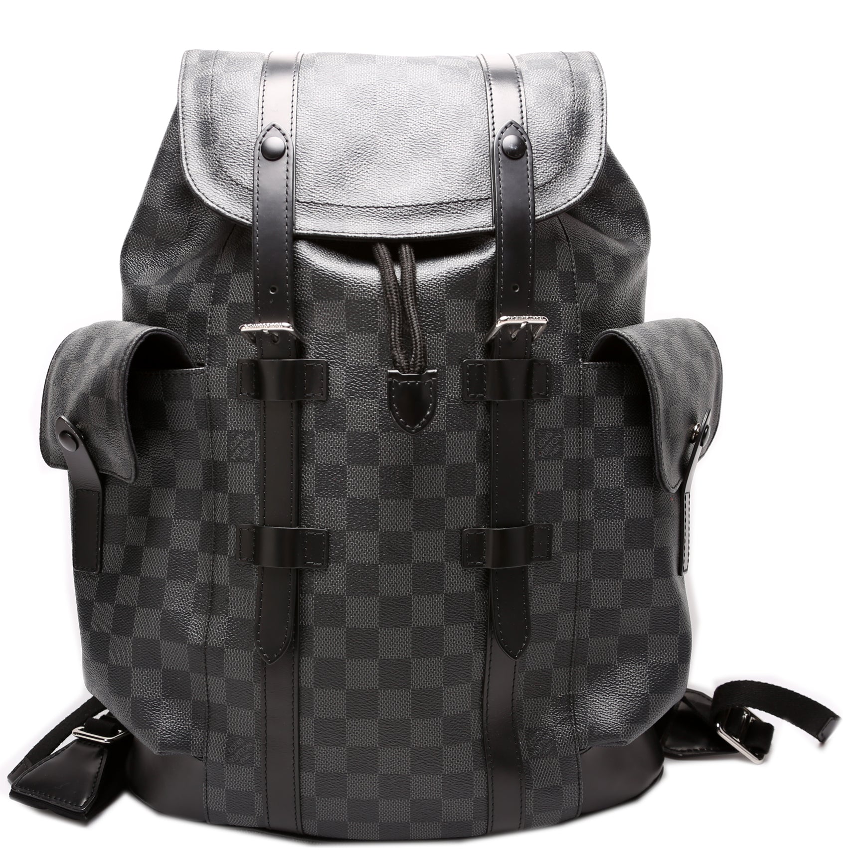 Louis Vuitton Christopher MM Backpack Graphite Damier