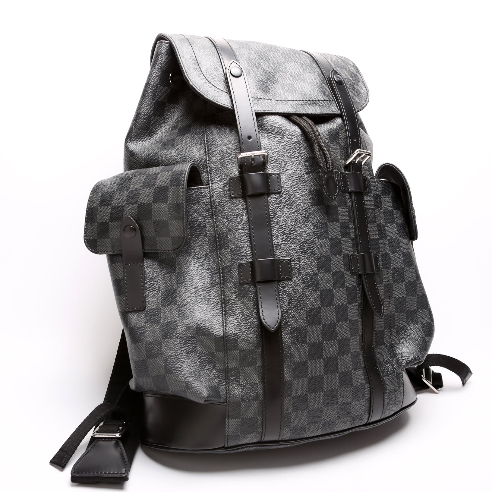 Louis Vuitton Christopher MM Backpack Graphite Damier