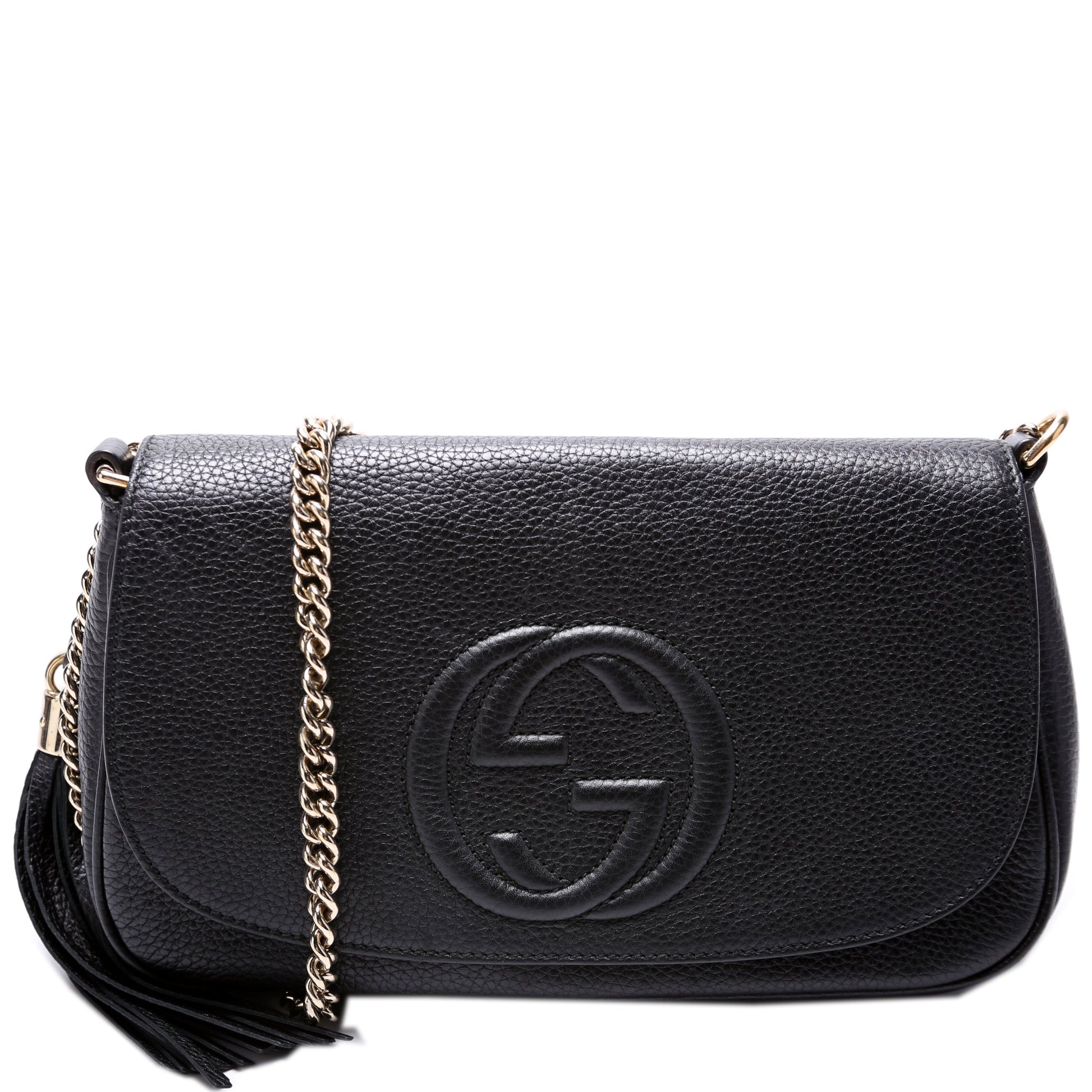 Gucci Soho Tassel Chain Flap Travel Bag Flap 5