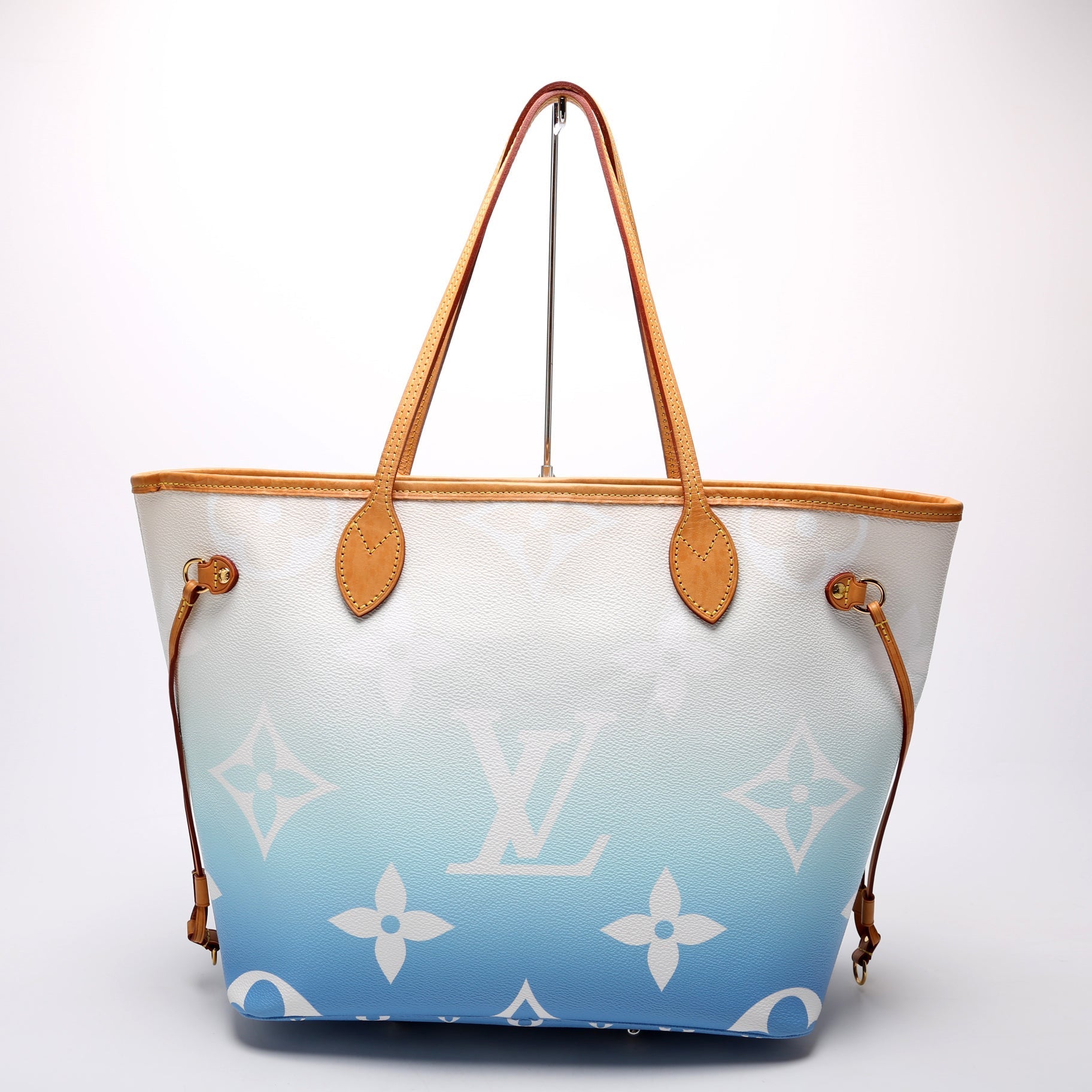 Louis Vuitton Neverfull MM 'By Pool' W Pochette Tote Bag