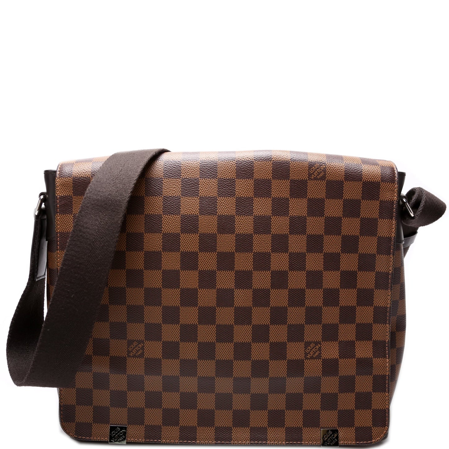 Louis Vuitton District MM Ebene Damier Handbag