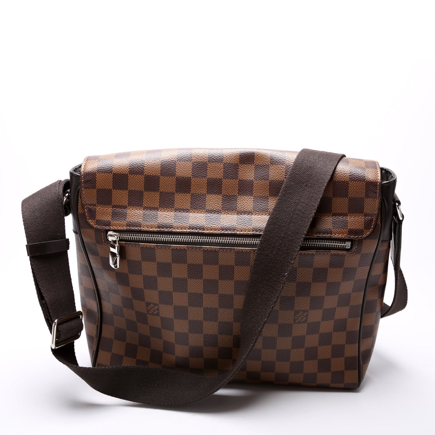 Louis Vuitton District MM Ebene Damier Handbag