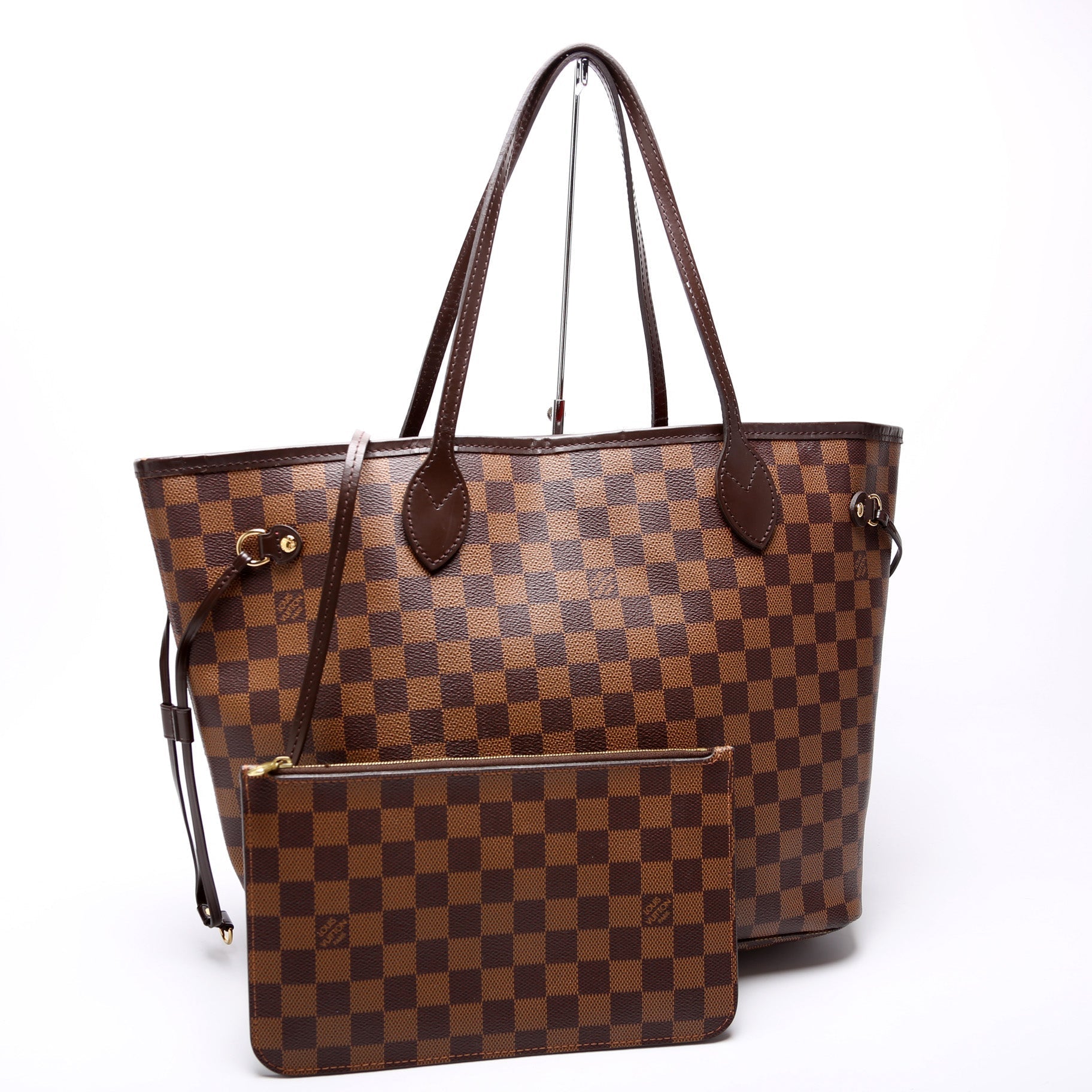 Louis Vuitton Neverfull MM W Ebene Damier Wallet Case Ebene 14