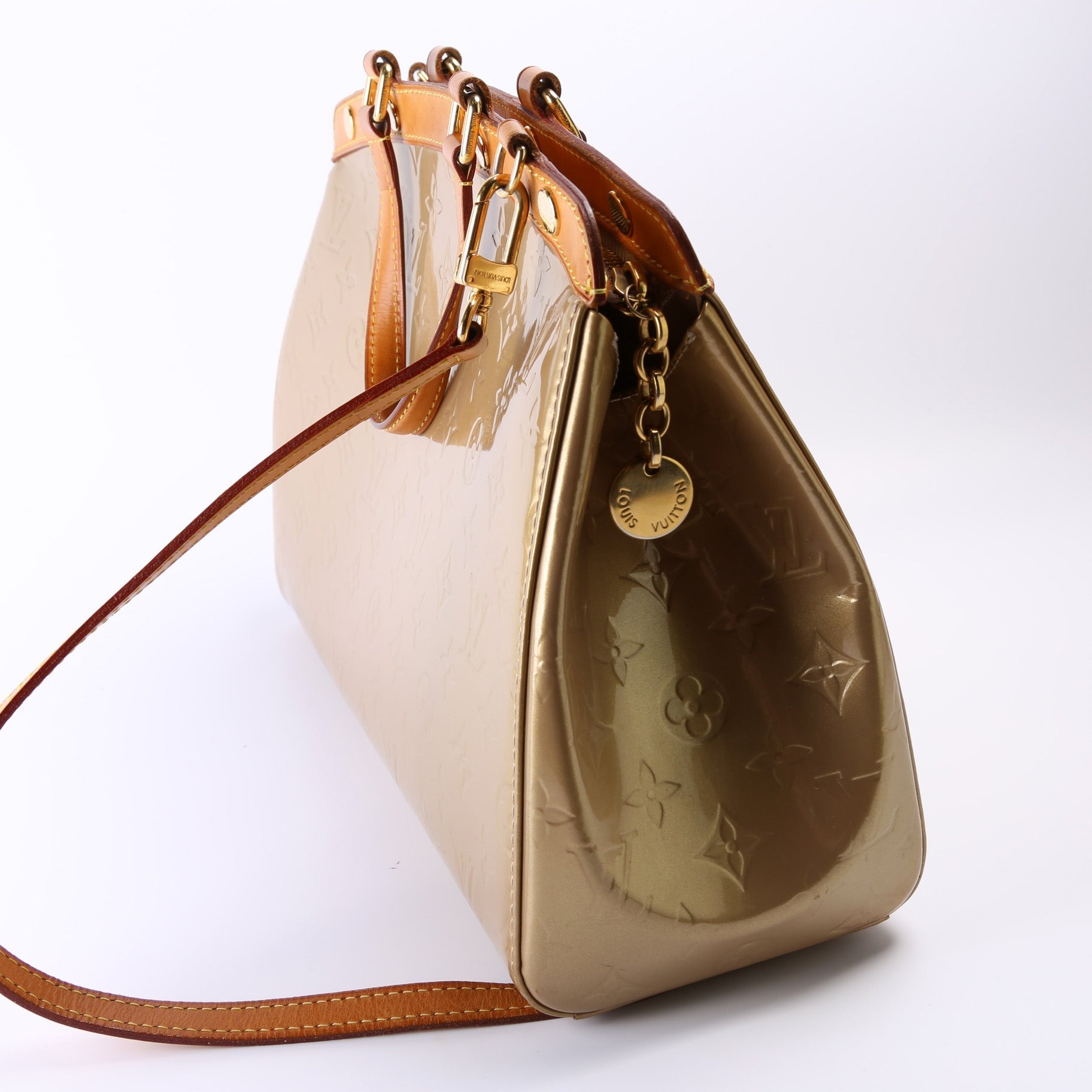 Louis Vuitton Brea MM Vernis Handbag Vernis 7