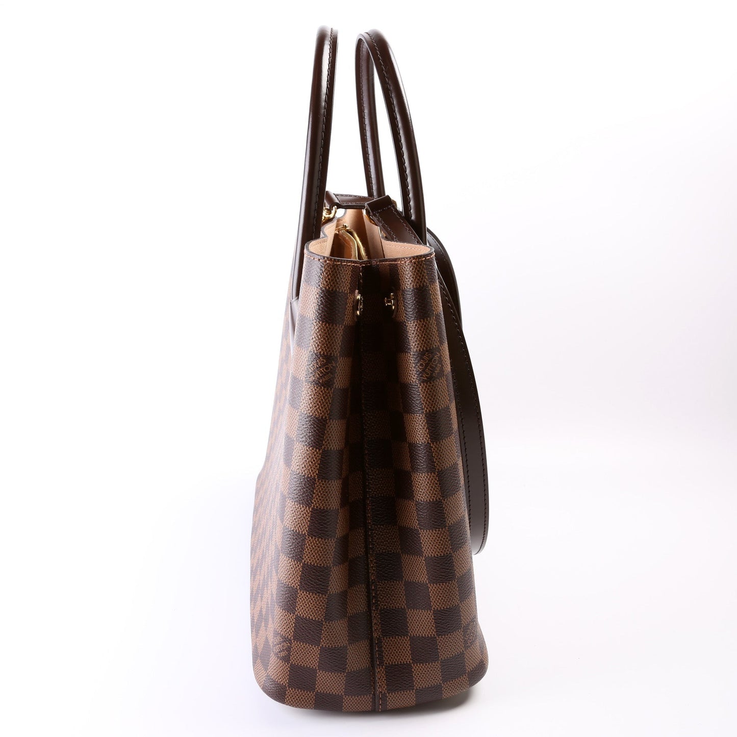 Louis Vuitton Kensington Ebene Damier Tote Bag Damier Ebene