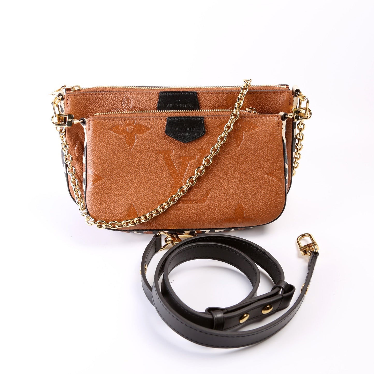 Louis Vuitton Multi Pochette Giant Wild at Empreinte Clutch Bag