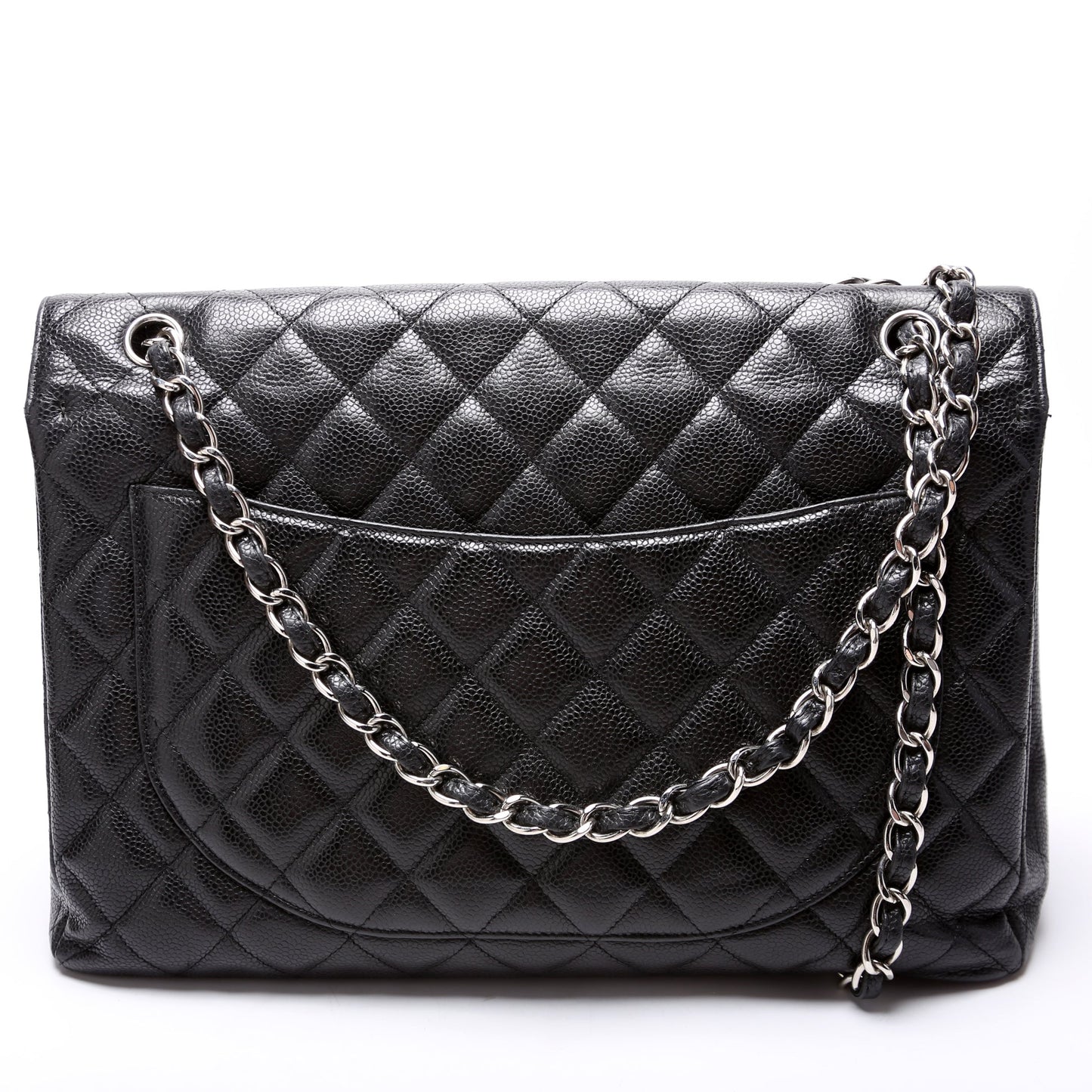 Chanel TRADE Classic Flap Maxi Caviar 14-16M Handbag