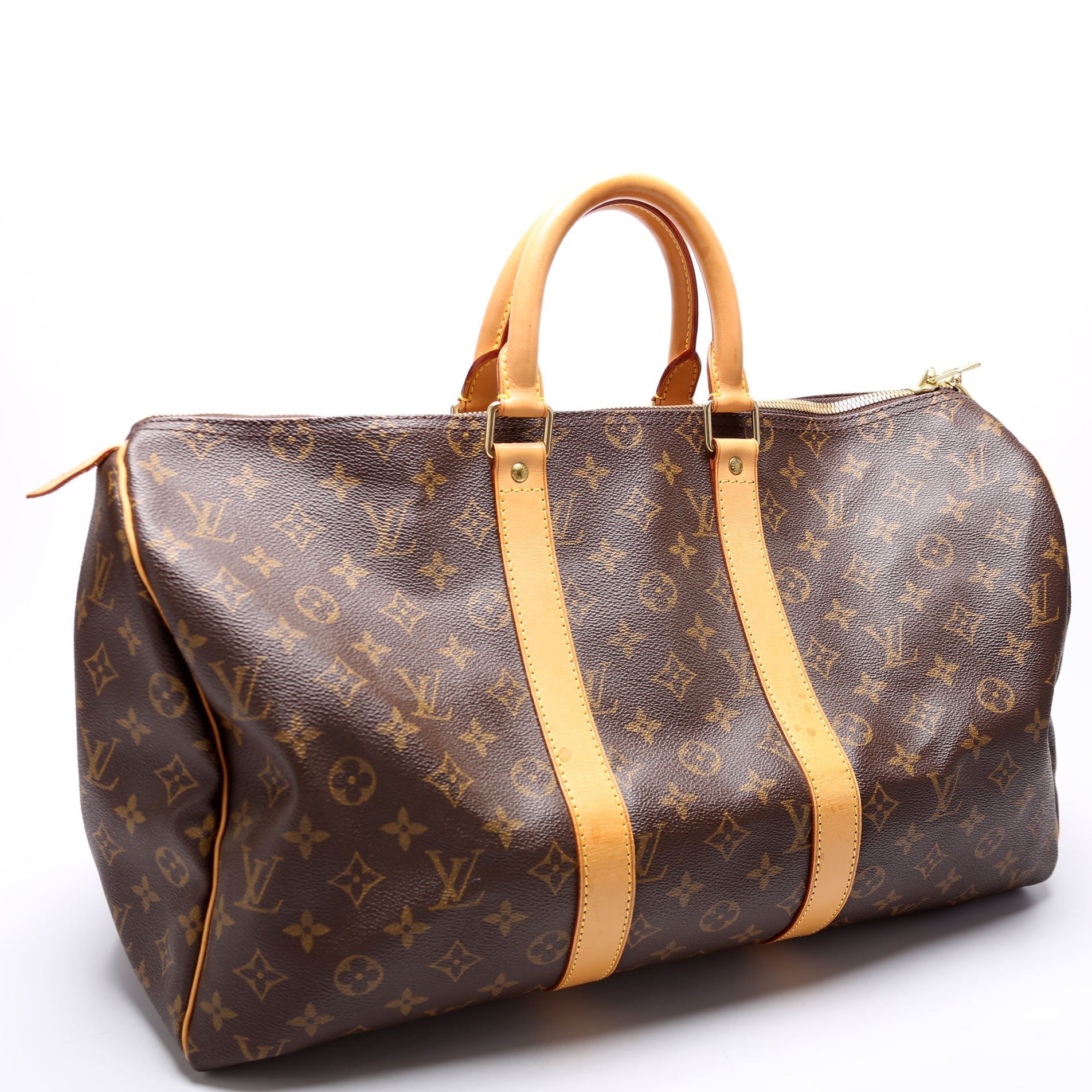 Louis Vuitton Keepall 45 Monogram Travel Bag Monogram 6