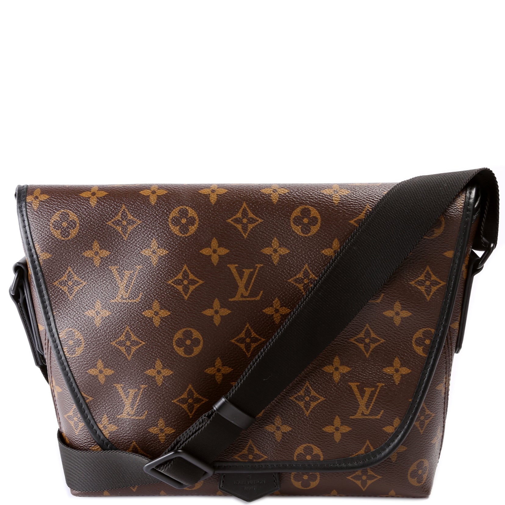 Louis Vuitton Magnetic Messenger Macassar Monogram Crossbody Bag Monogram Macassar