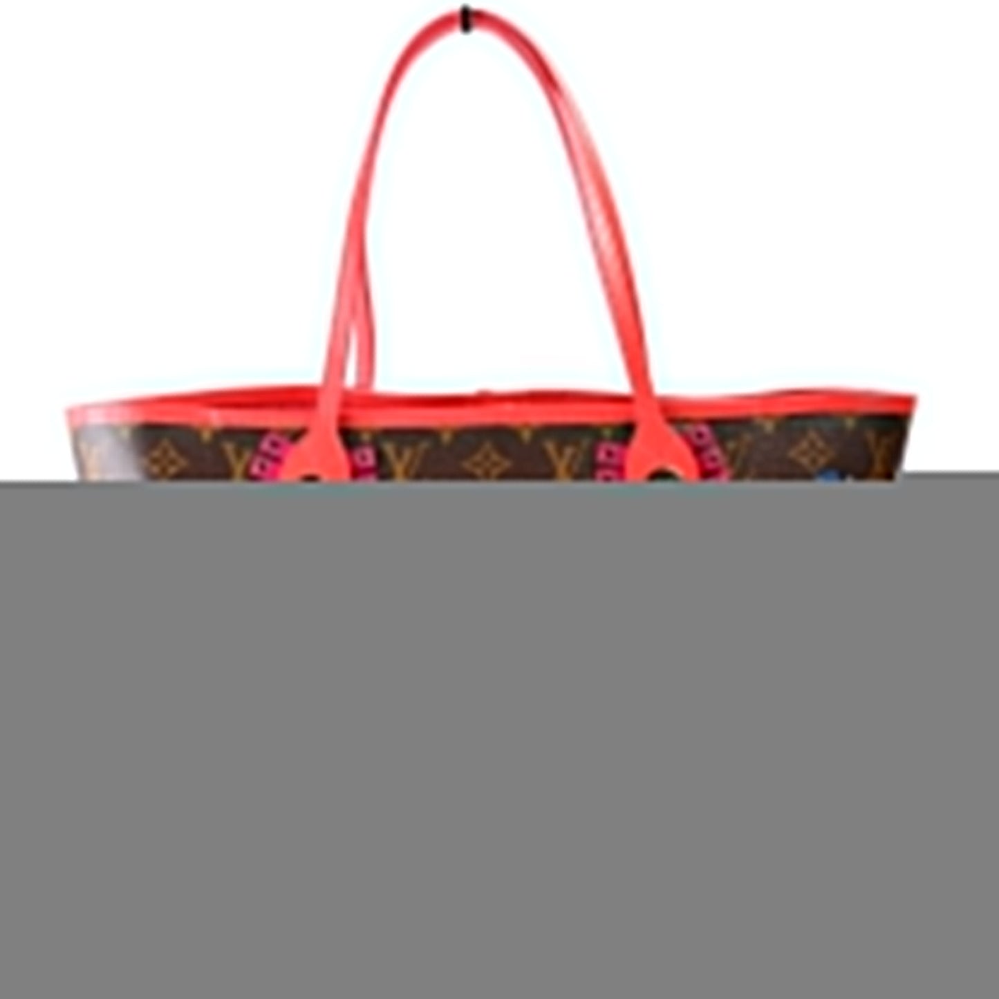 Louis Vuitton Neverfull w MM Totem Wallet Case