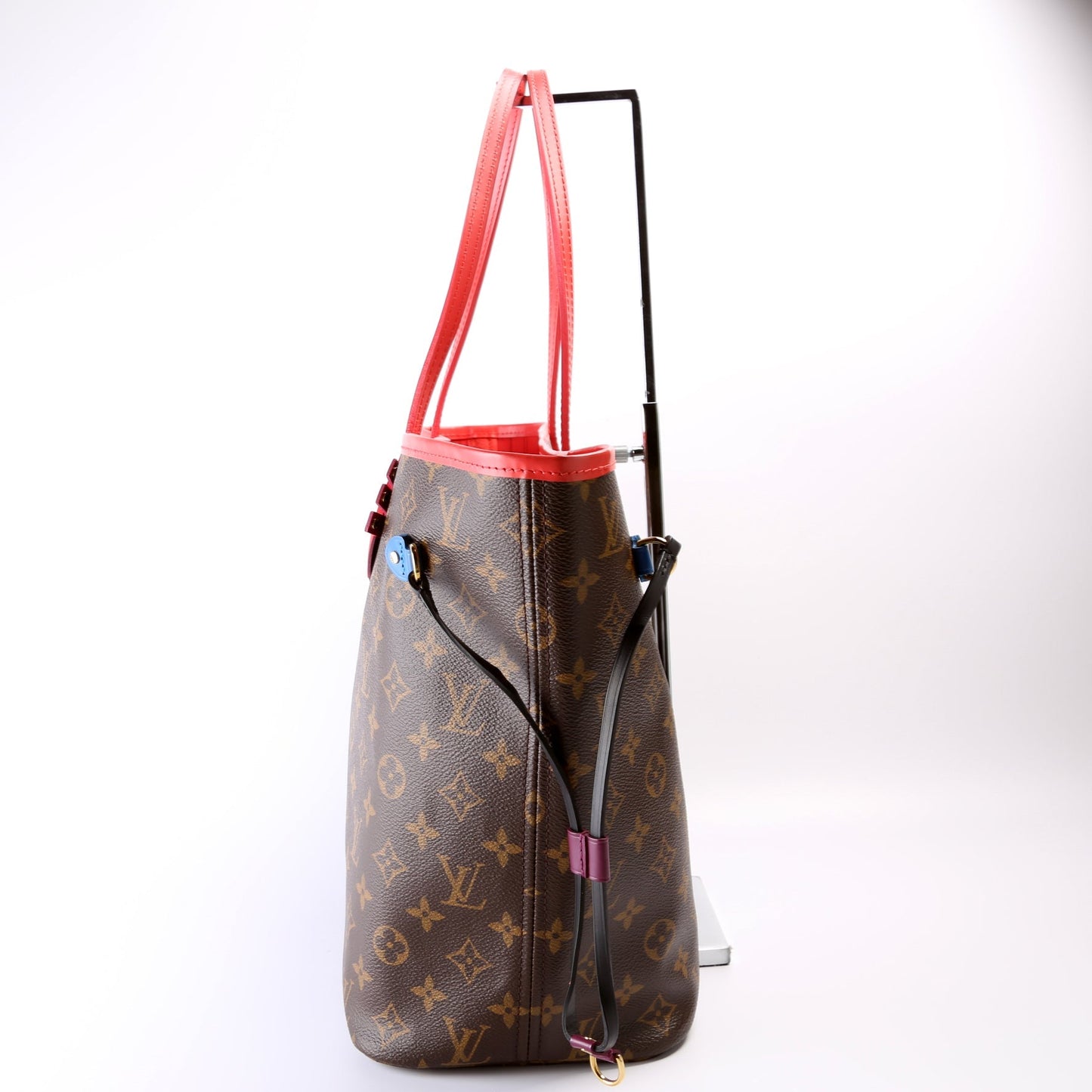 Louis Vuitton Neverfull w MM Totem Wallet Case