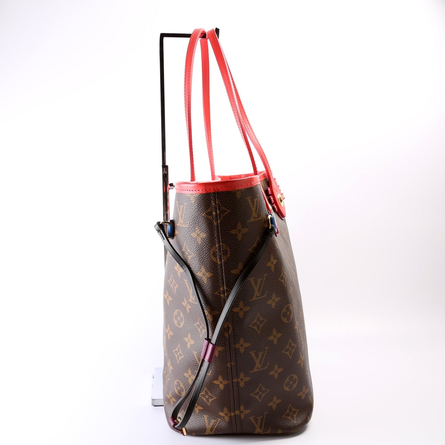 Louis Vuitton Neverfull w MM Totem Wallet Case