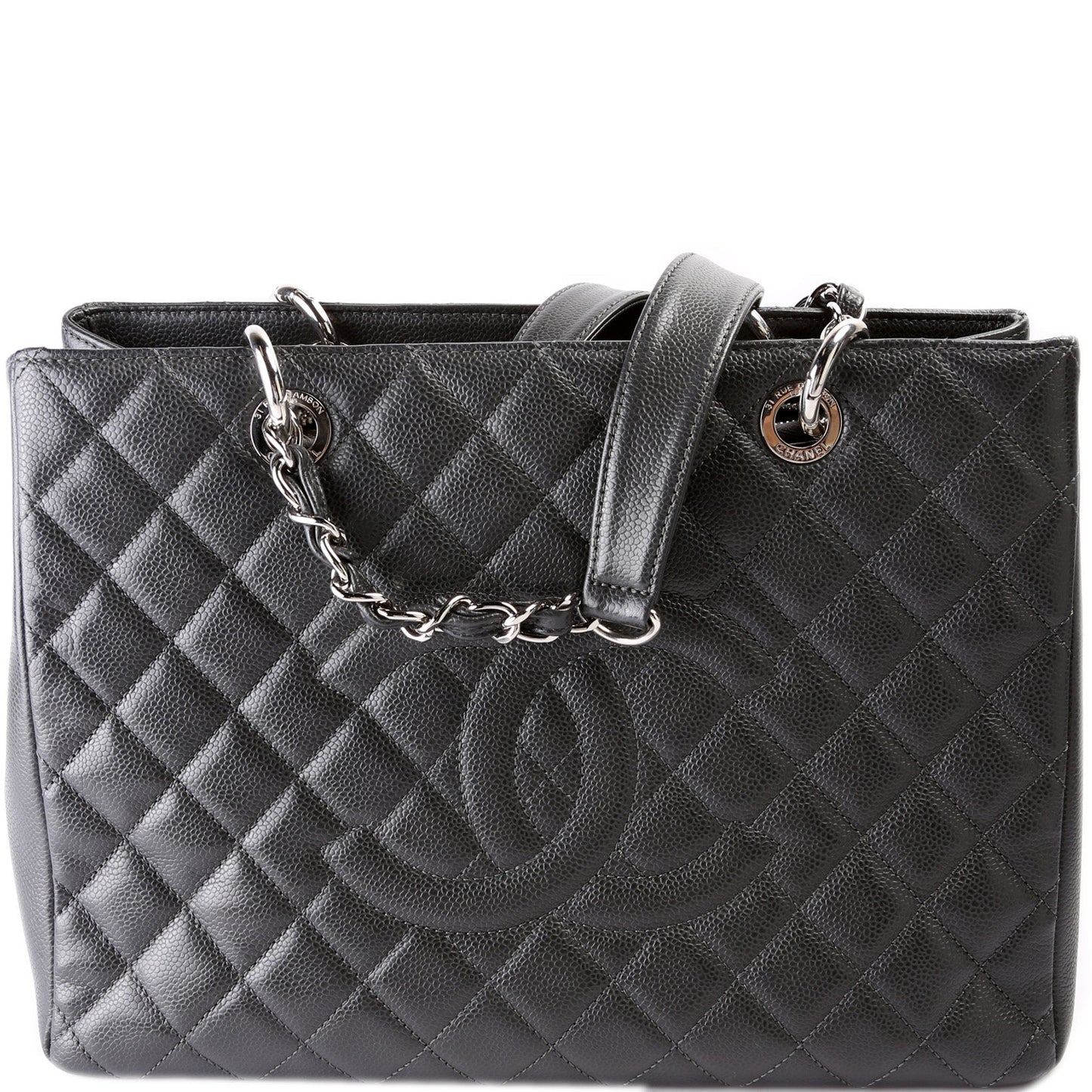 Chanel Grand Shopping Caviar Tote Bag Caviar 4