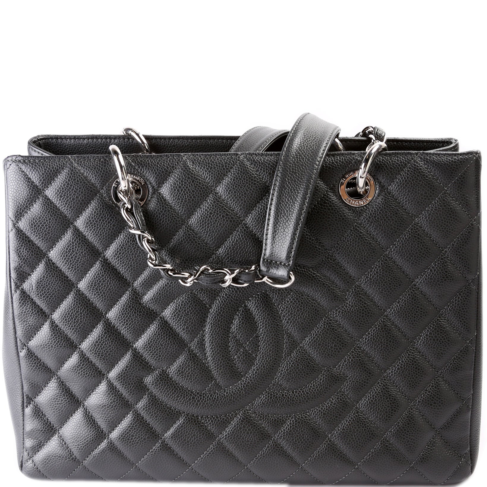 Chanel Grand Shopping Caviar Tote Bag Caviar 4