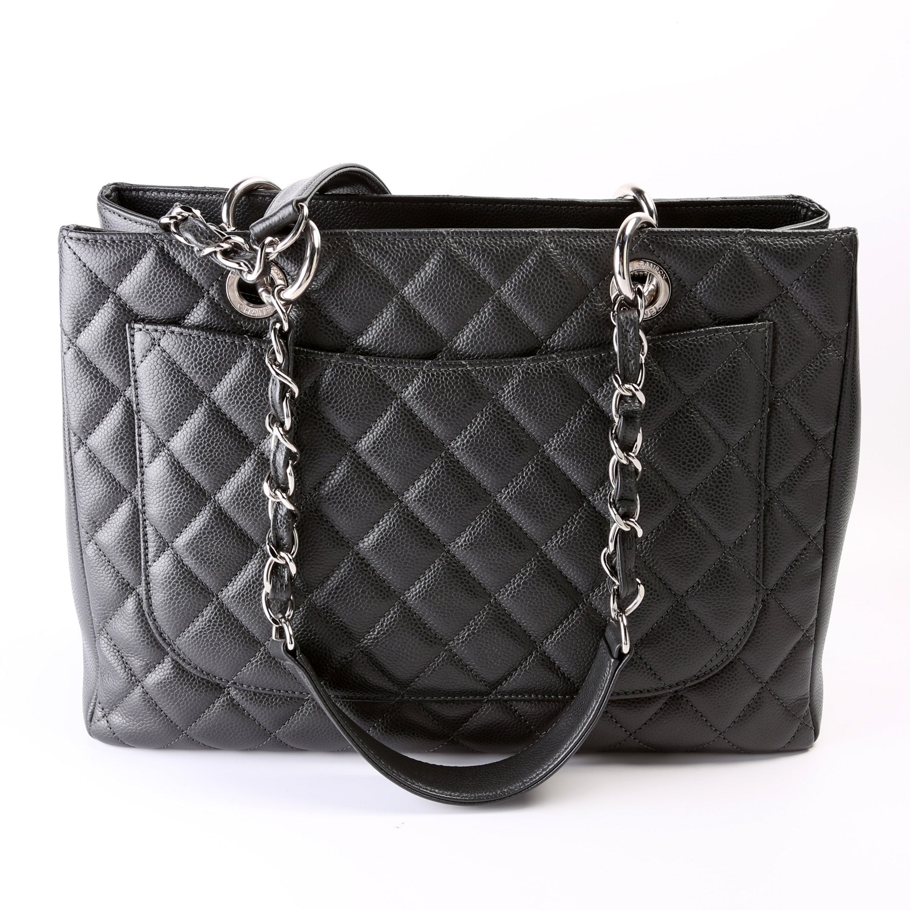 Chanel Grand Shopping Caviar Tote Bag Caviar 4