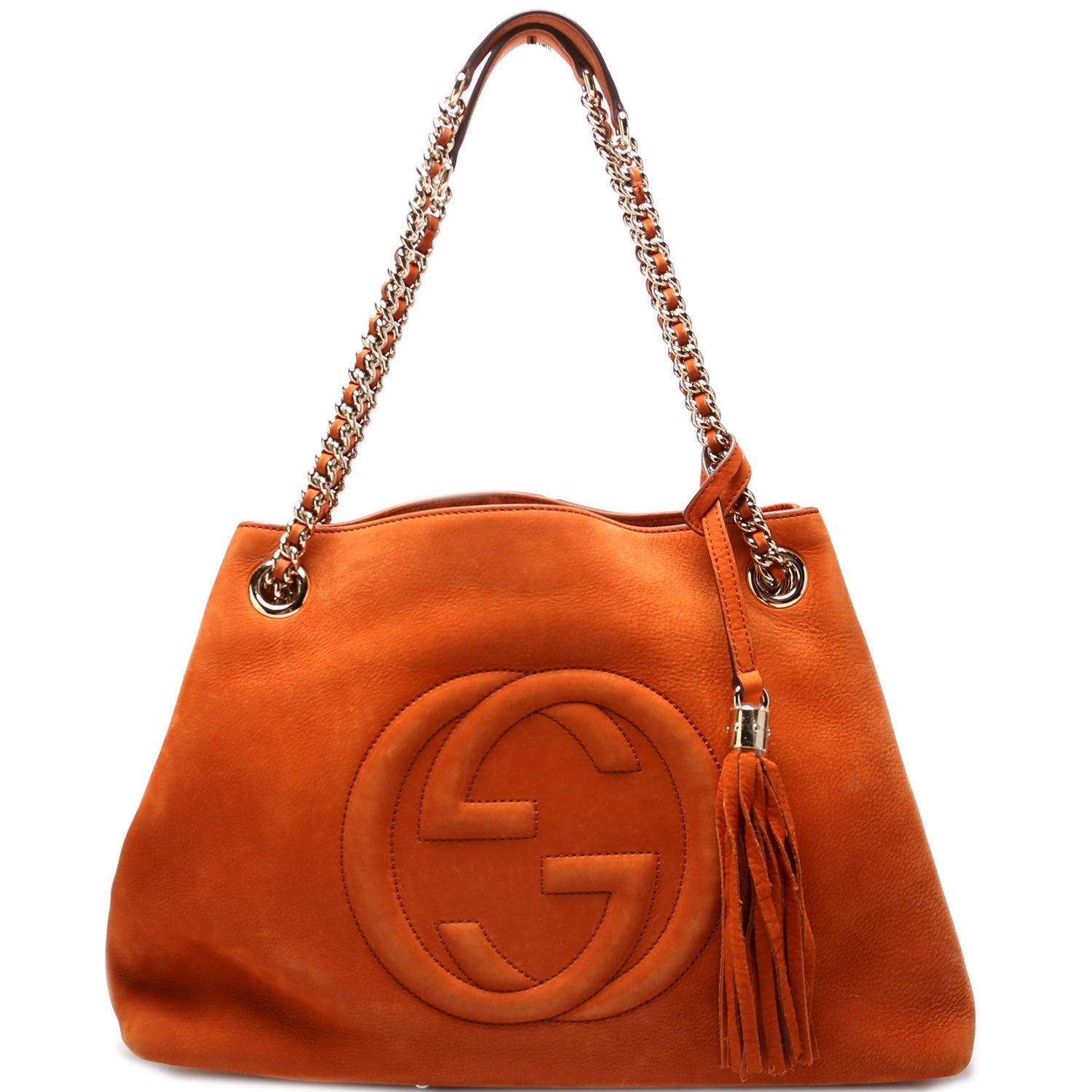 Gucci Soho Nubuck Medium Shoulder Bag
