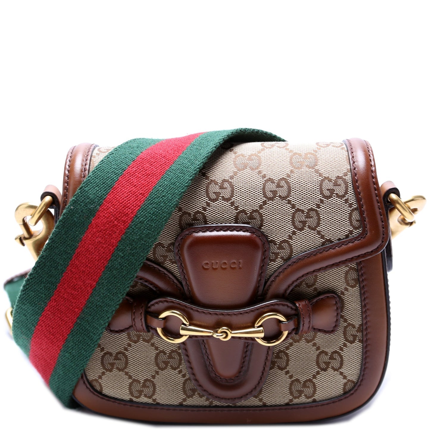 Gucci GG Lady Web Canvas Small Shoulder Bag Shoulder Bag