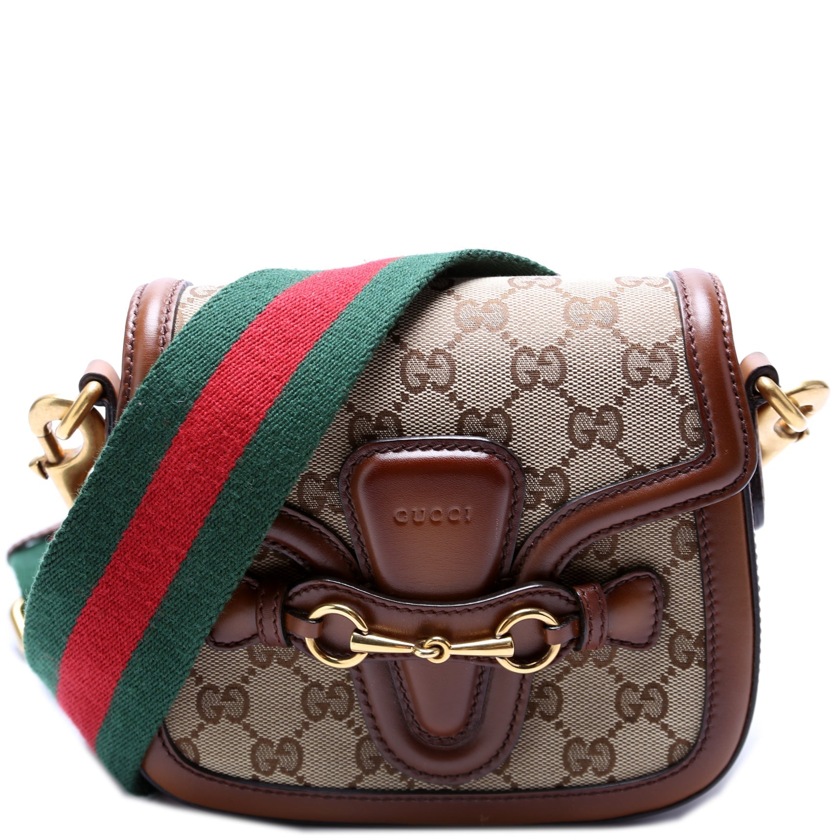 Gucci GG Lady Web Canvas Small Shoulder Bag Shoulder Bag