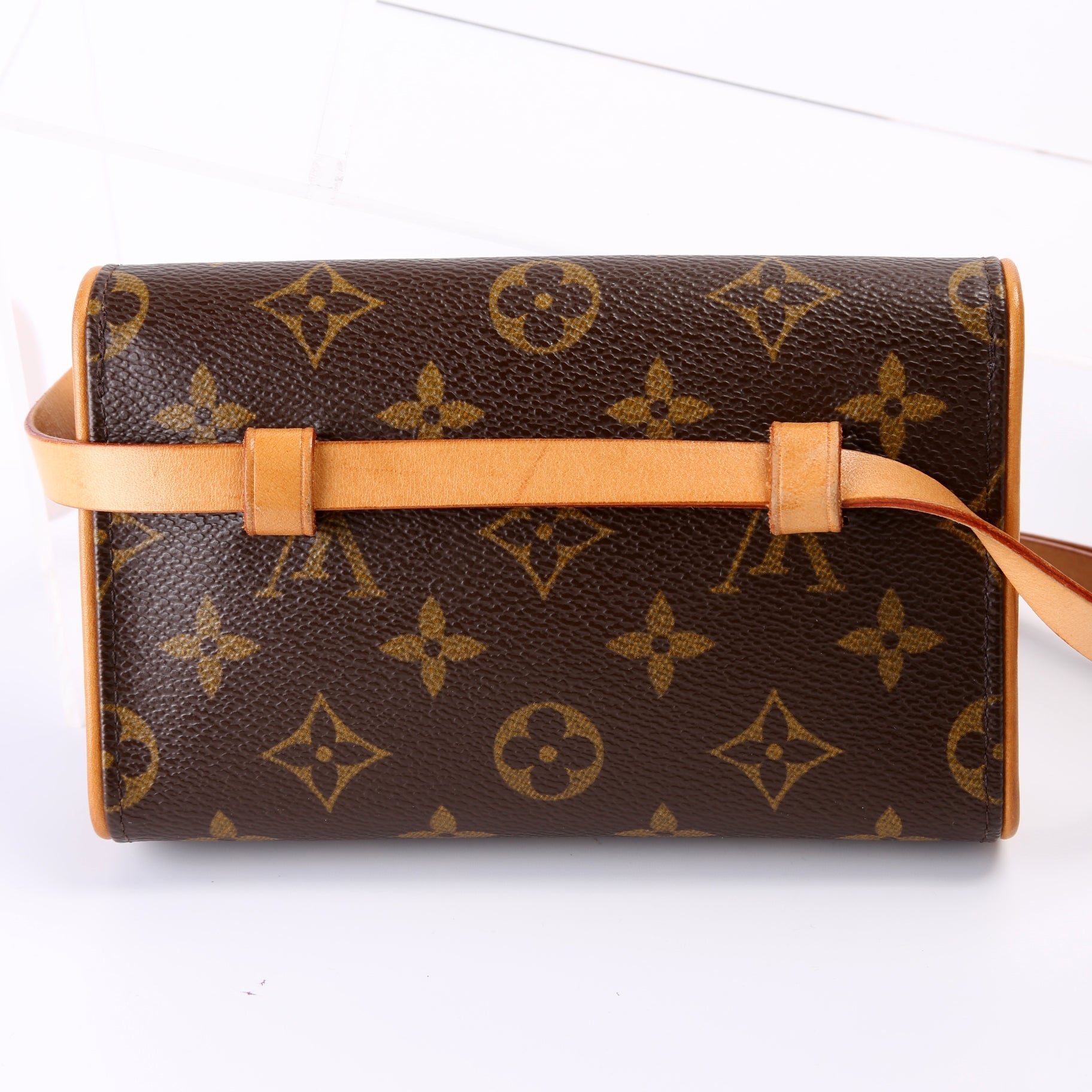 Louis Vuitton Pochette Florentine Monogram Clutch Bag Monogram 15