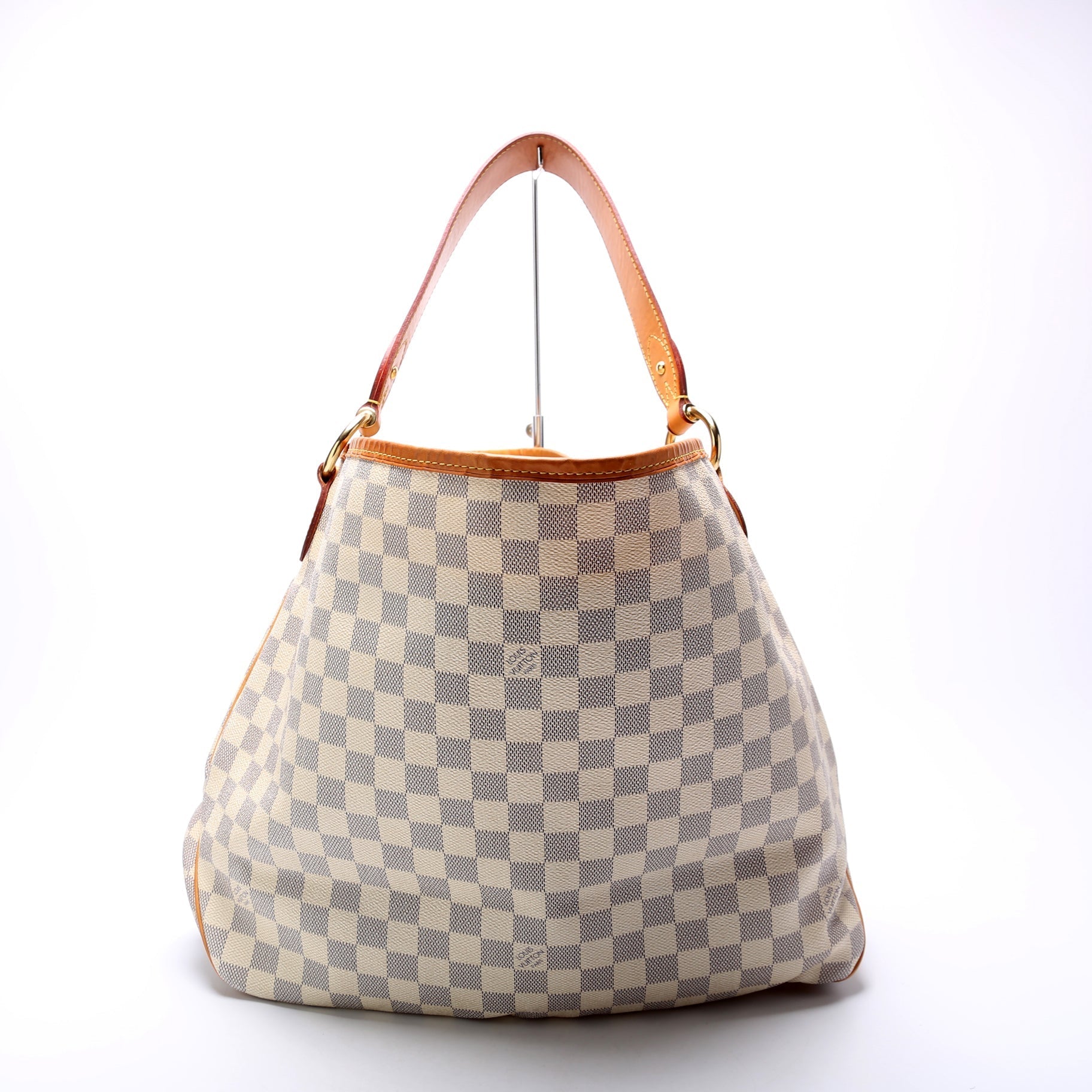 Louis Vuitton Delightful MM Azur Damier Handbag 5