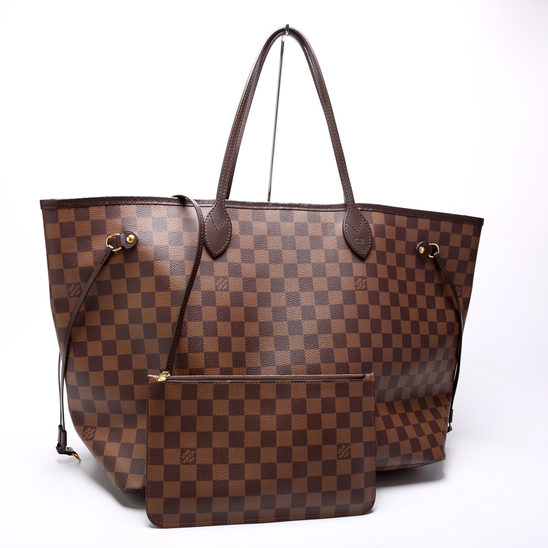 Louis Vuitton Neverfull w GM Ebene Damier Wallet Case Ebene 5