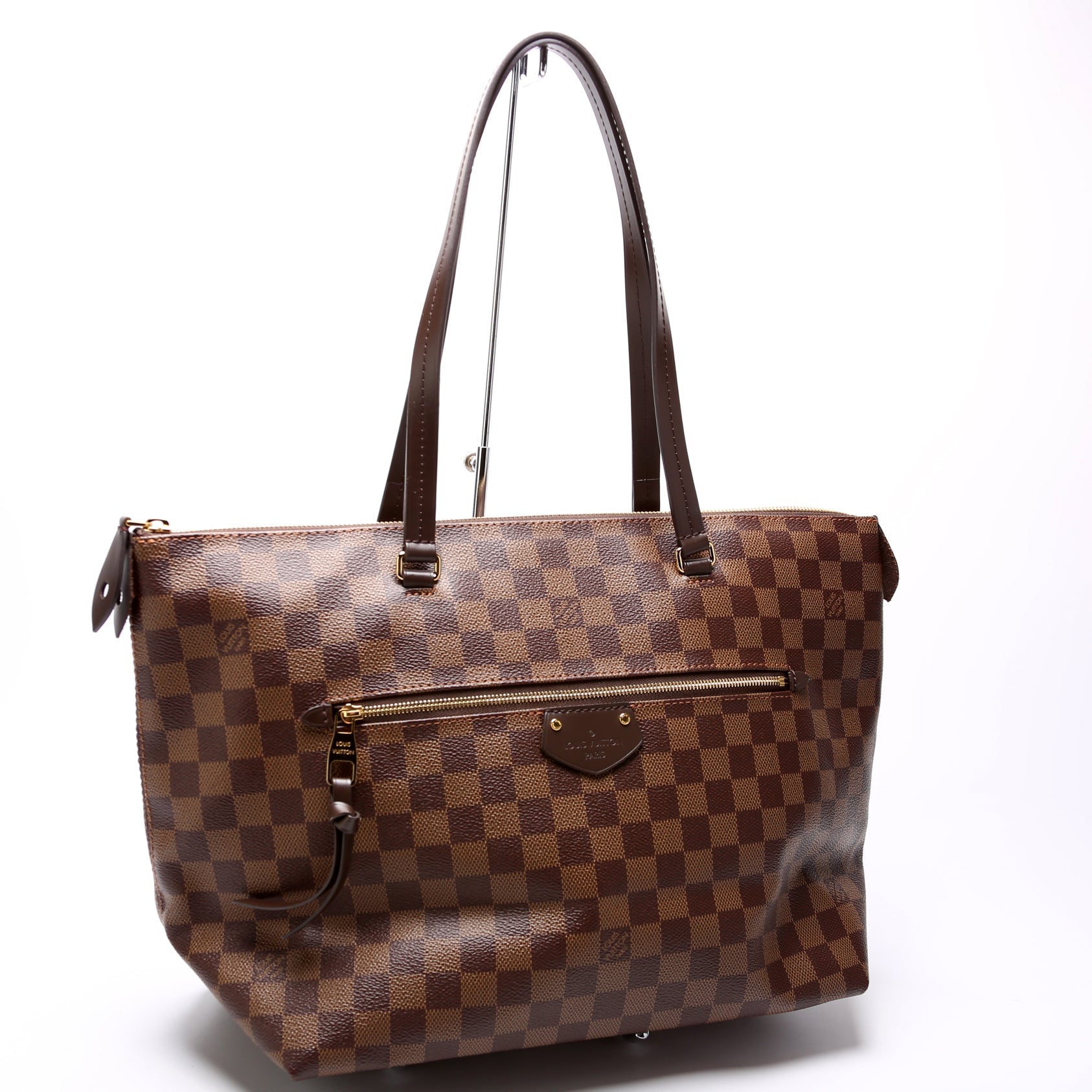 Louis Vuitton Iena MM Ebene Damier Handbag Ebene 4