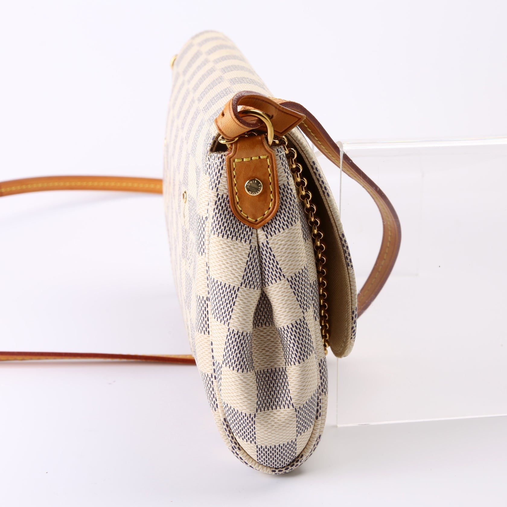 Louis Vuitton Favorite MM Azur Damier Handbag Azur 7
