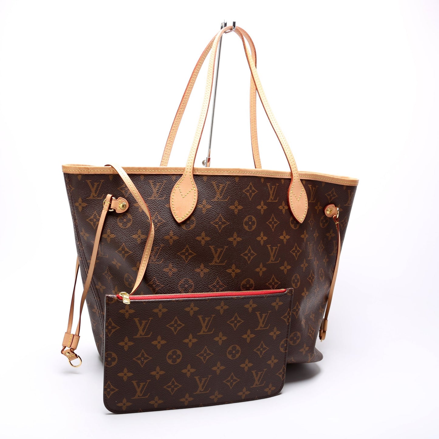Louis Vuitton Neverfull W MM Monogram Wallet Case Monogram 18