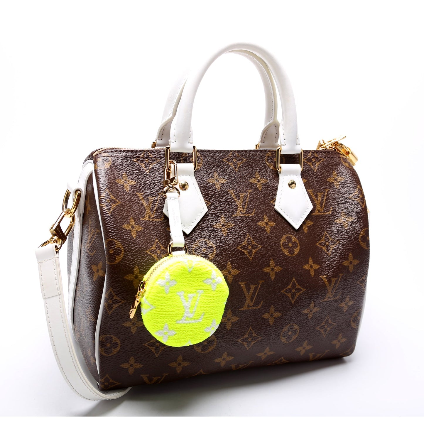 Louis Vuitton Speedy 25 Bandouliere Match Handbag