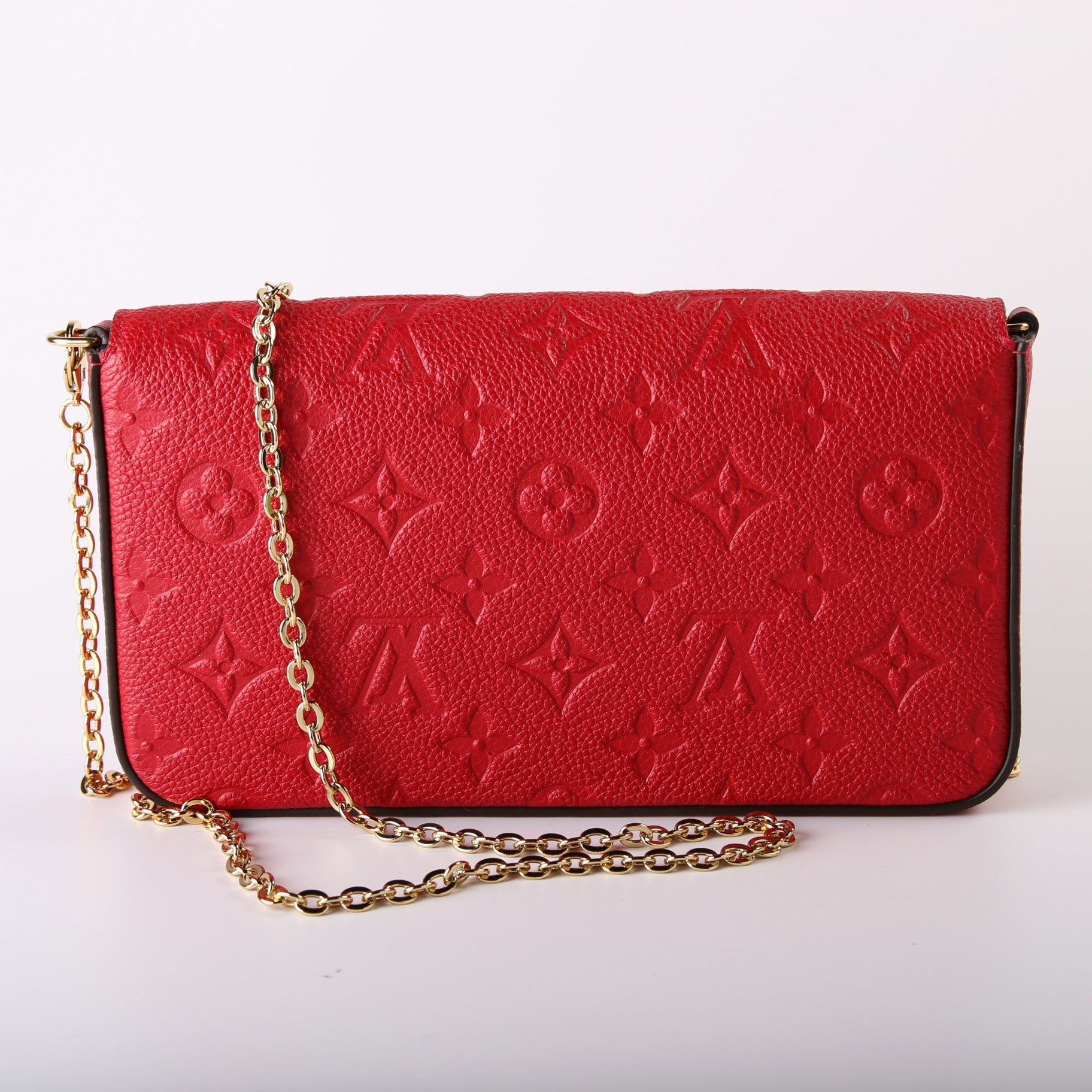 Louis Vuitton Pochette Felicie Empreinte Clutch Bag Empreinte 50