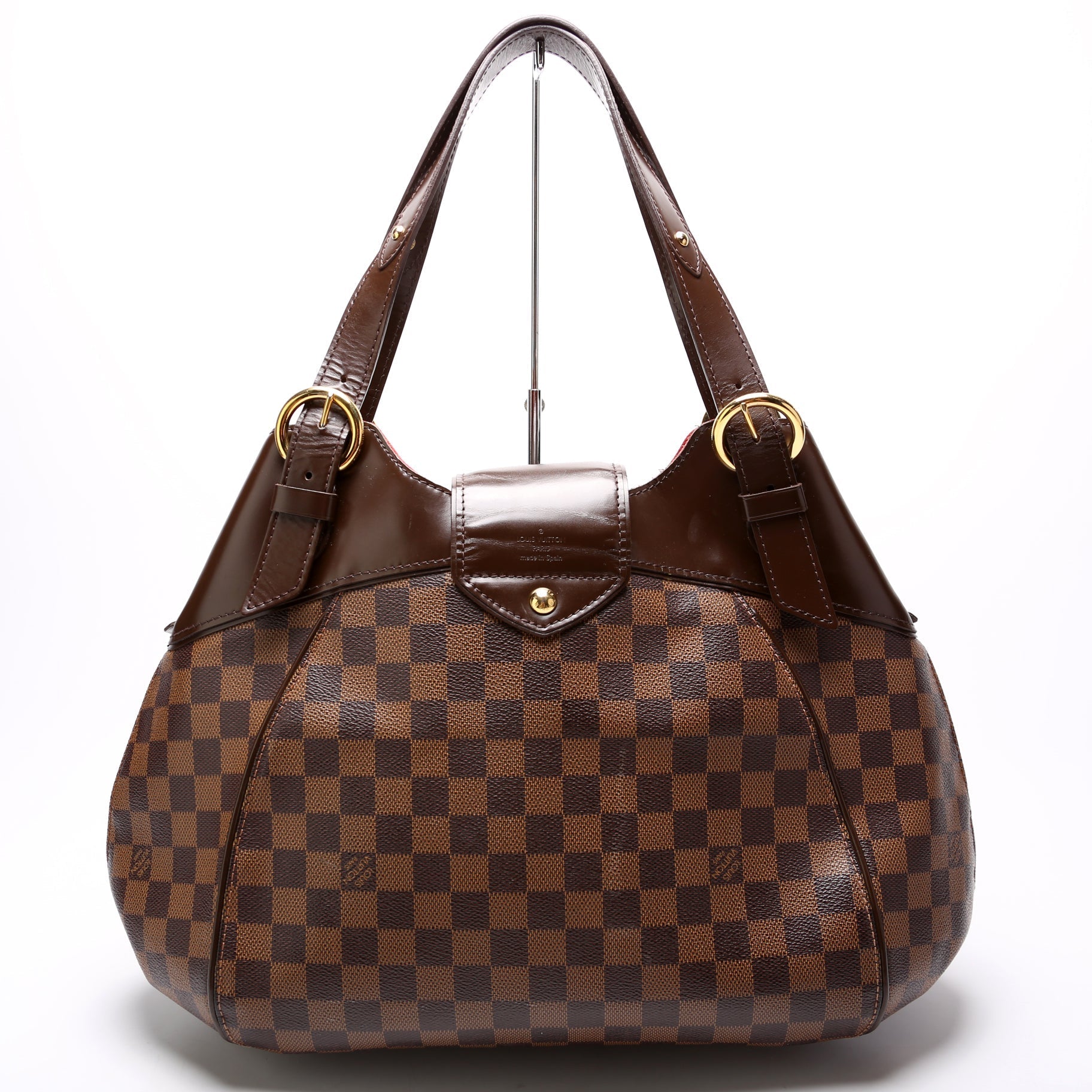Louis Vuitton Sistina Ebene GM Damier Handbag Ebene 4