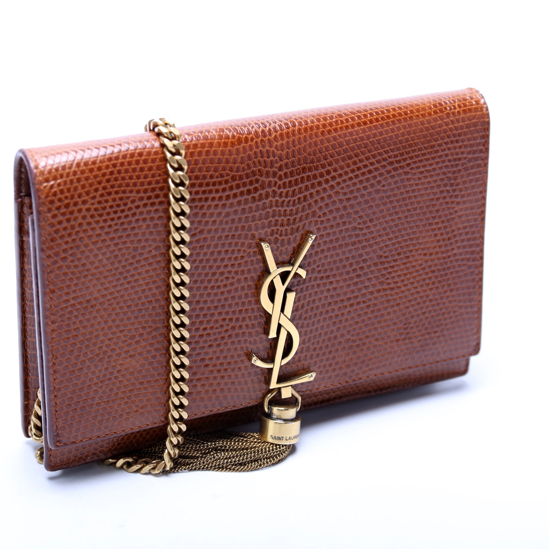 YSL Saint Laurent Kate Tassel Wallet Bag Chain Travel Bag