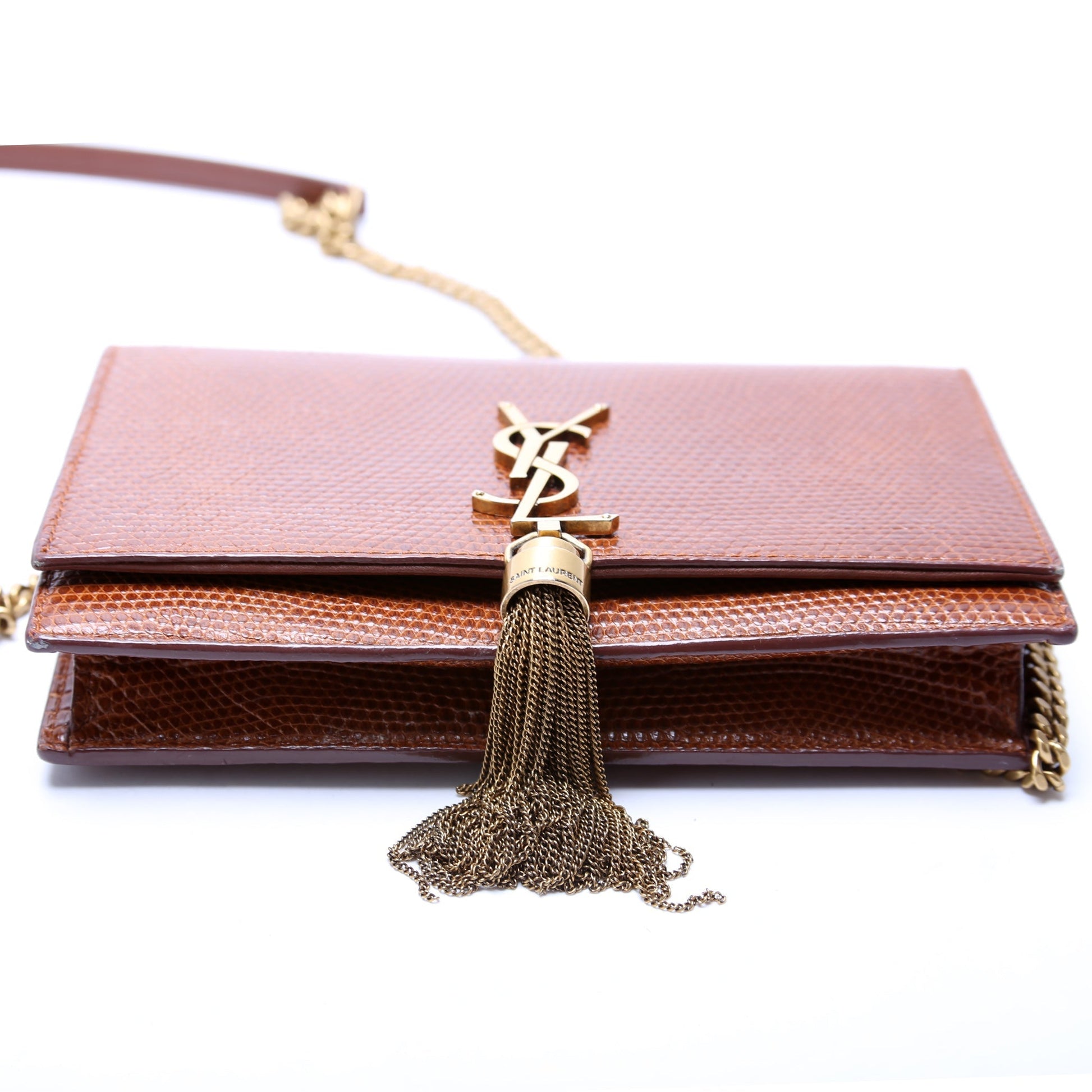 YSL Saint Laurent Kate Tassel Wallet Bag Chain Travel Bag