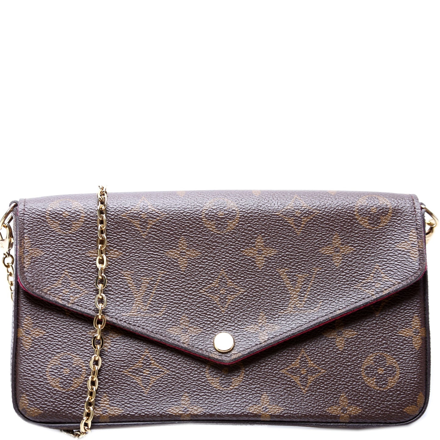 Louis Vuitton Pochette Felicie Monogram Clutch Bag Monogram 31