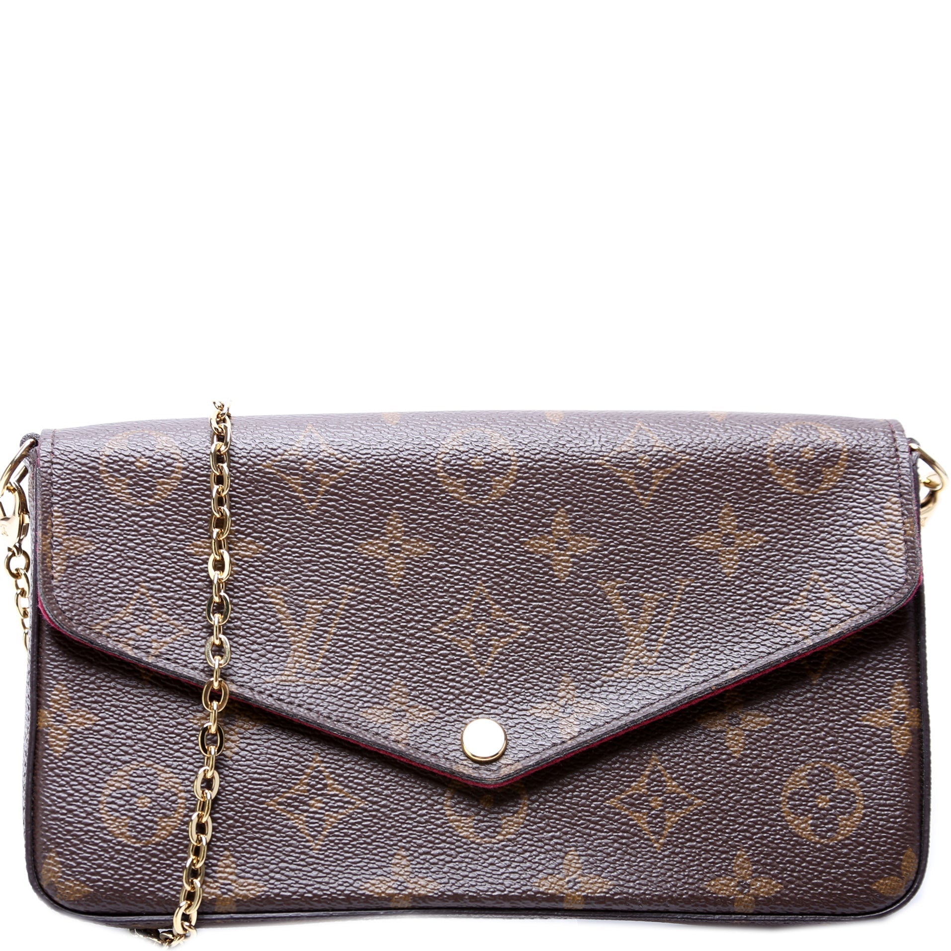 Louis Vuitton Pochette Felicie Monogram Clutch Bag Monogram 31