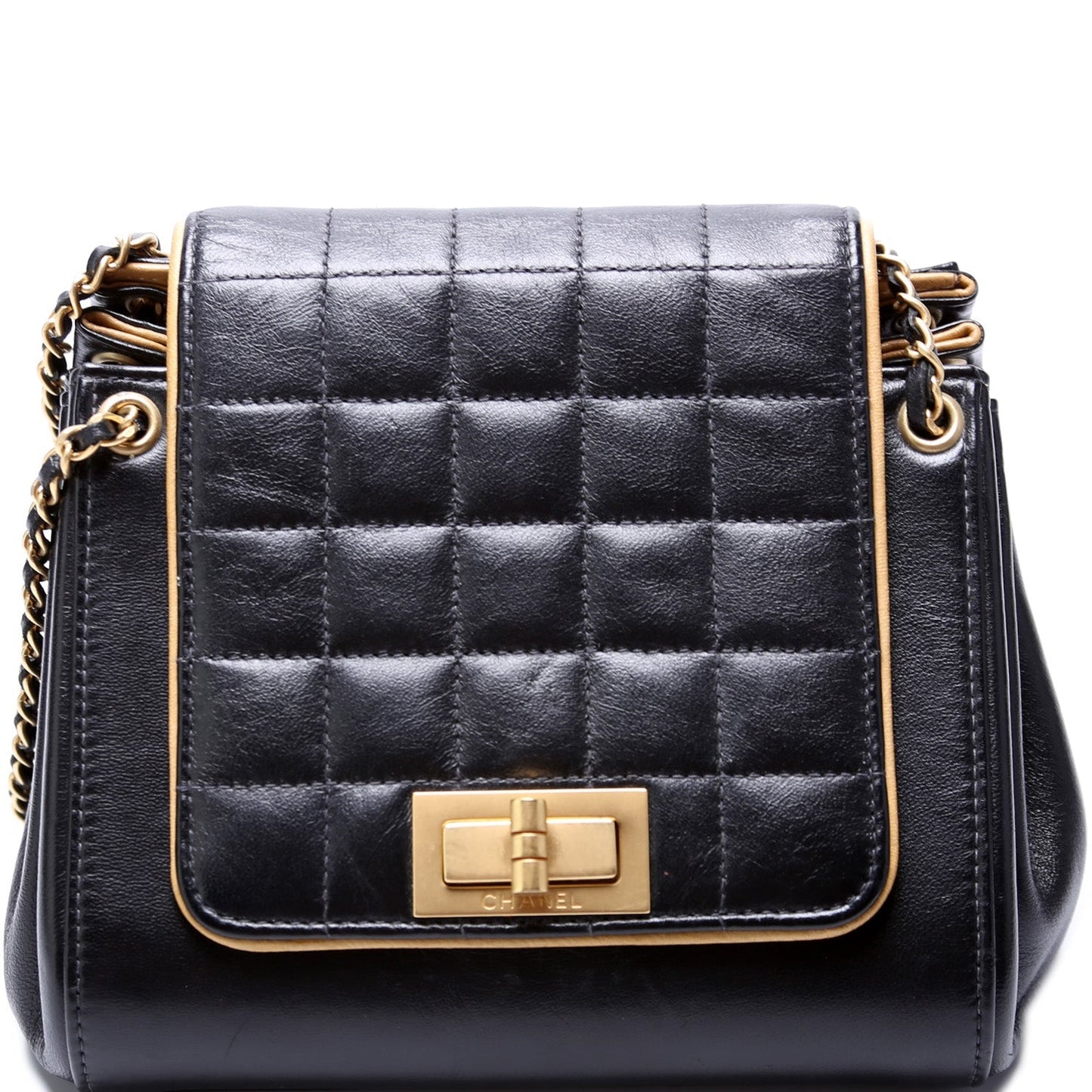 Chanel Reissue Accordion Chocolate Bar 6M Shoulder Bag