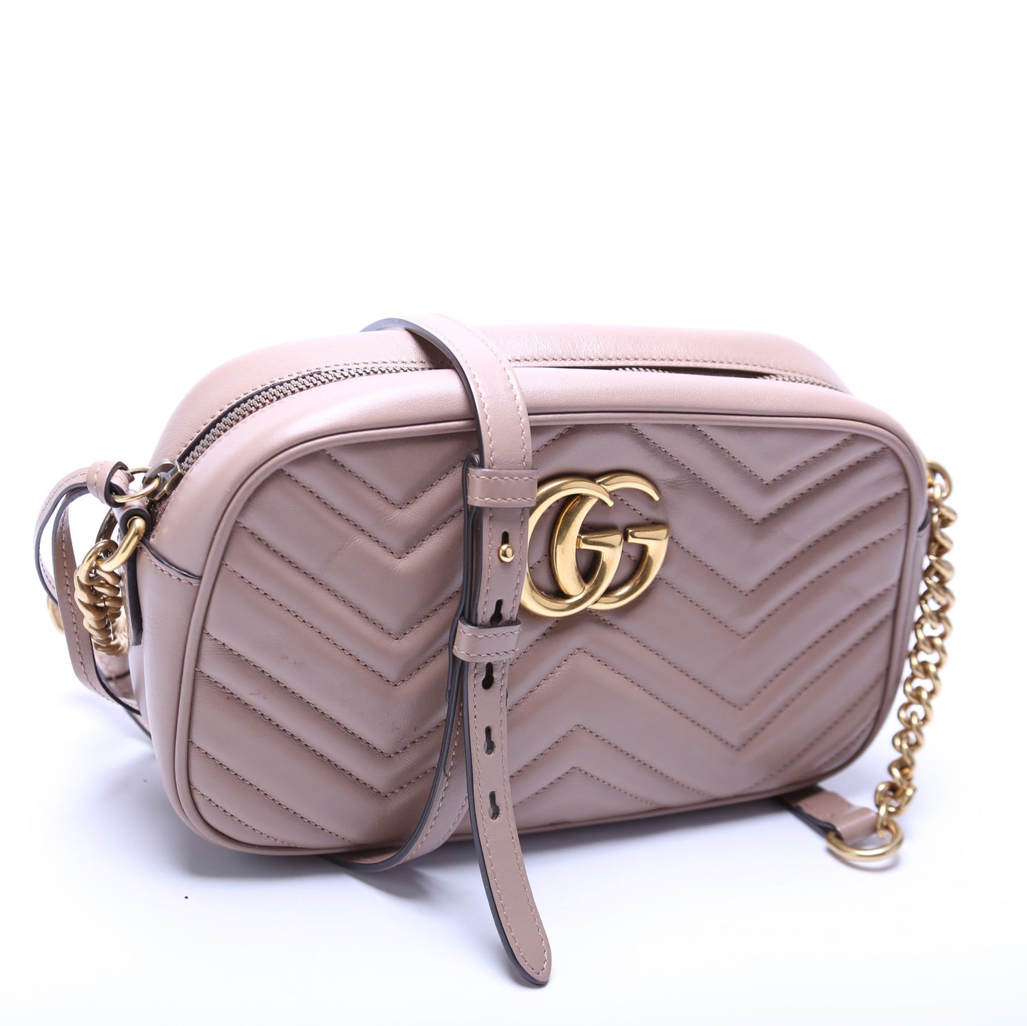 Gucci Marmont Camera Leather Small Crossbody Bag Camera 13