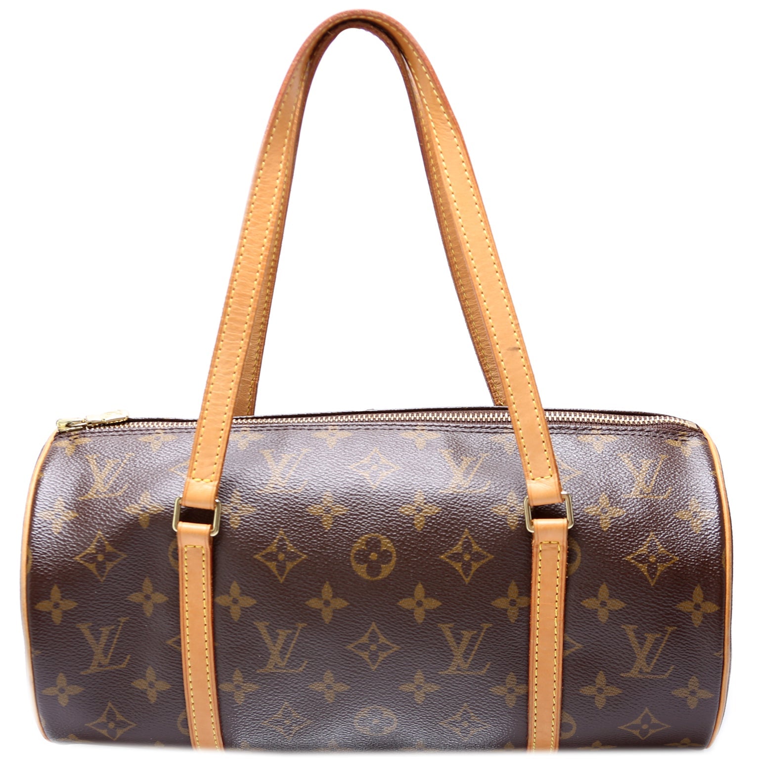 Louis Vuitton Papillon 30 11.5in Monogram Handbag Monogram 1