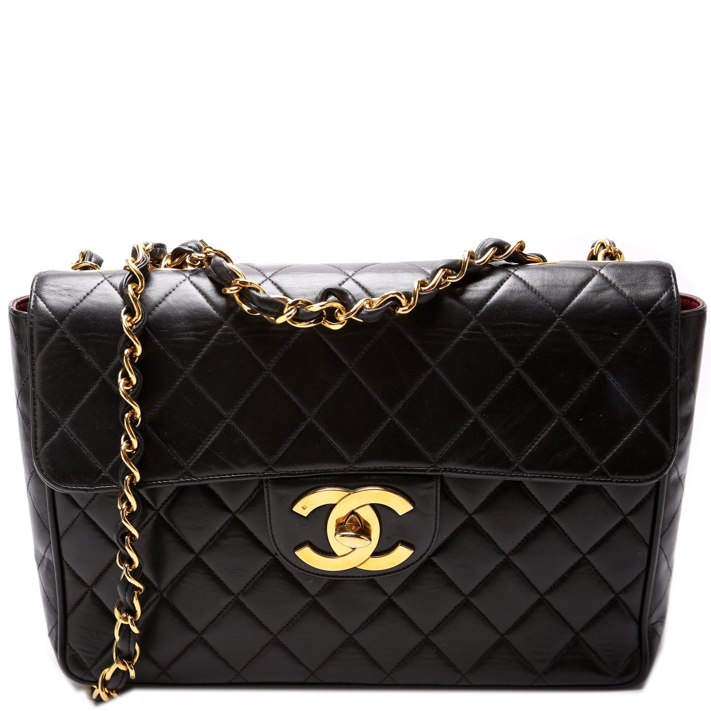 Chanel Classic Flap XL Jumbo Lambskin Handbag
