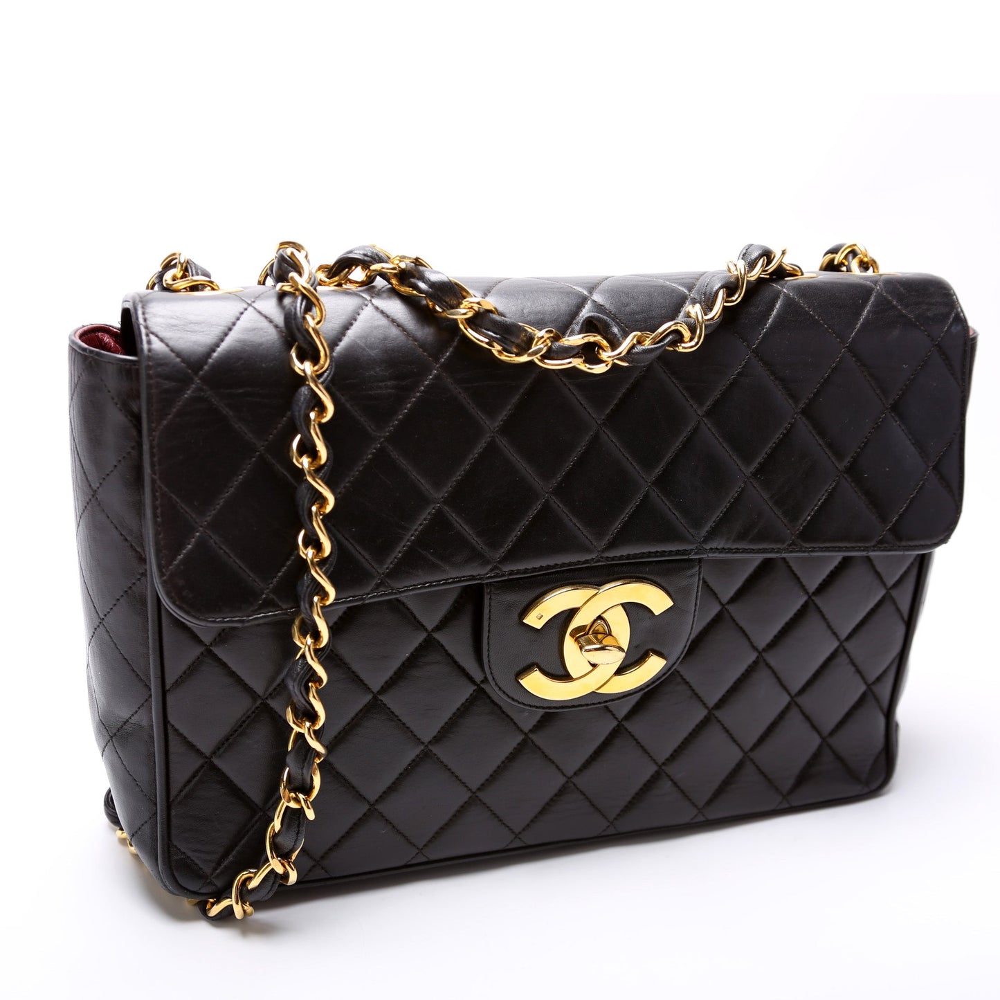Chanel Classic Flap XL Jumbo Lambskin Handbag