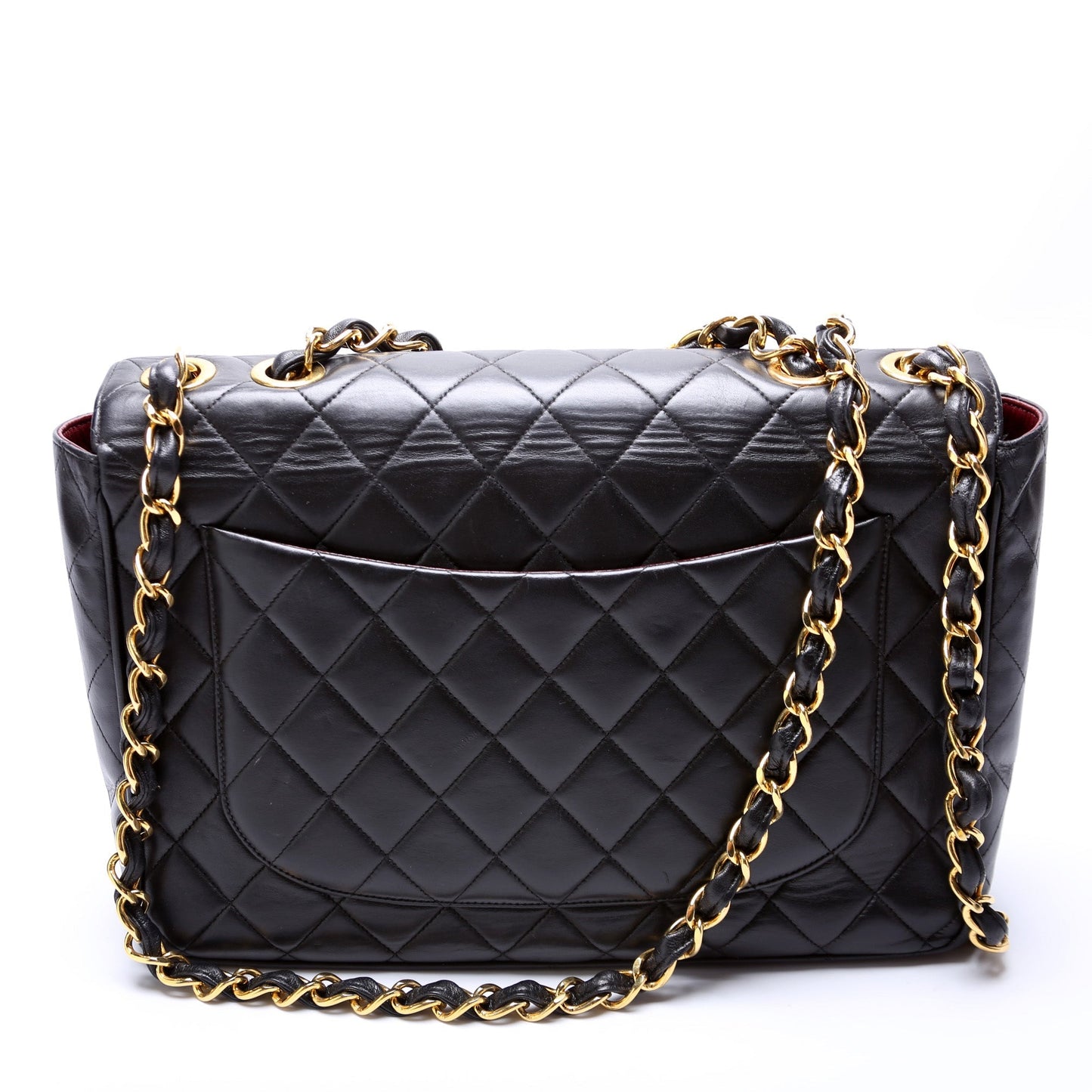 Chanel Classic Flap XL Jumbo Lambskin Handbag