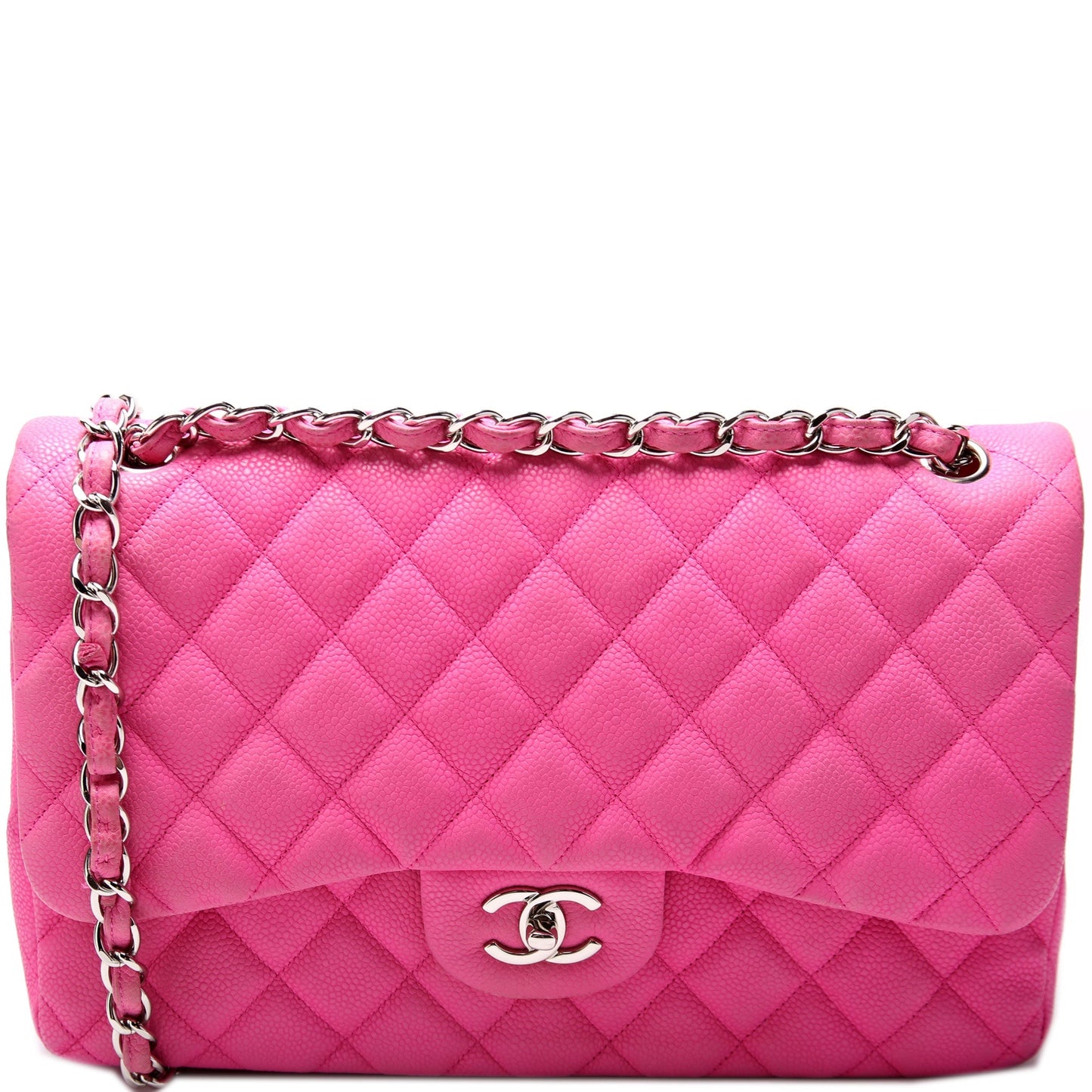 Chanel Classic Flap Jumbo Caviar 17-20M Handbag 20M 1
