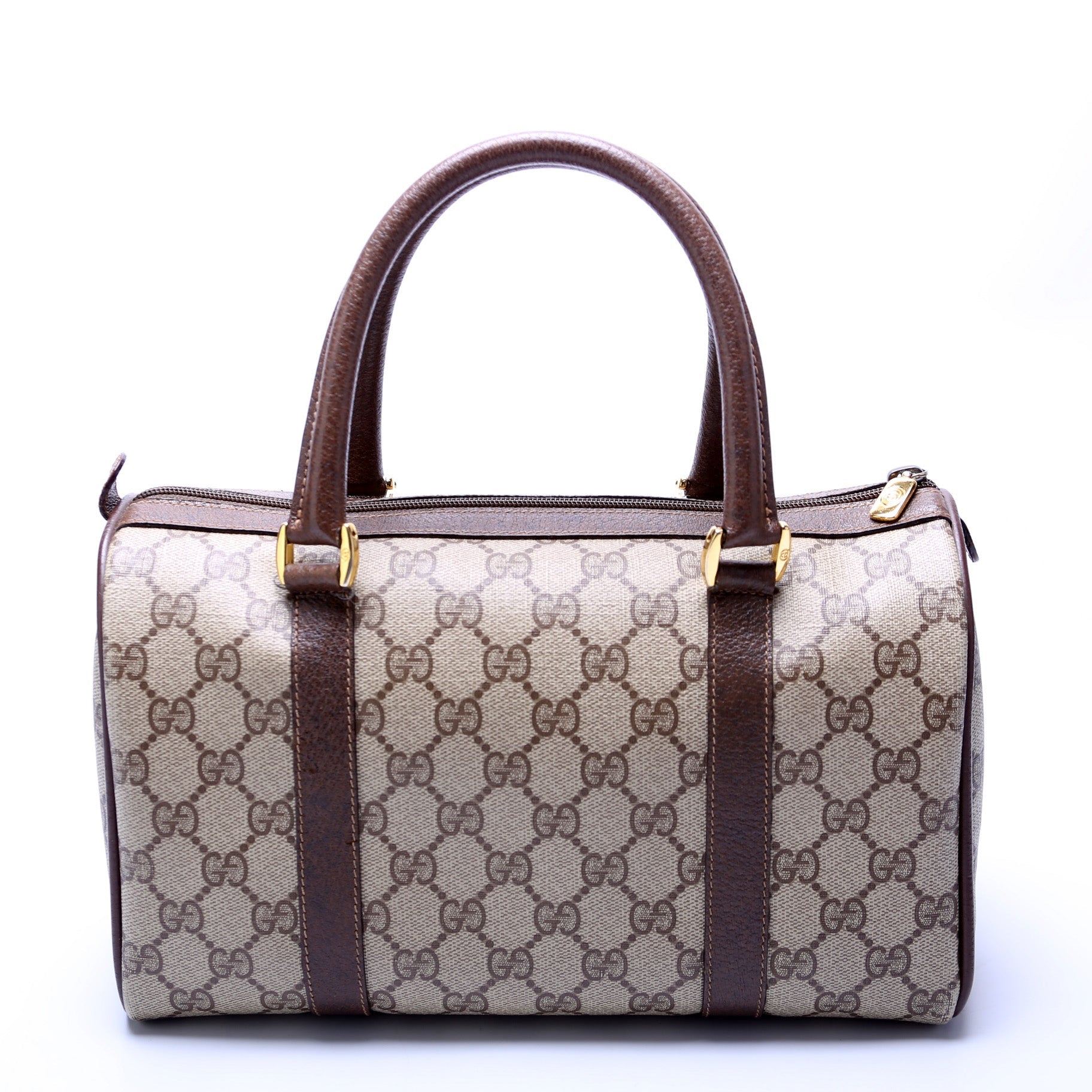 Gucci 39.02.006 GG Supreme Boston Travel Bag