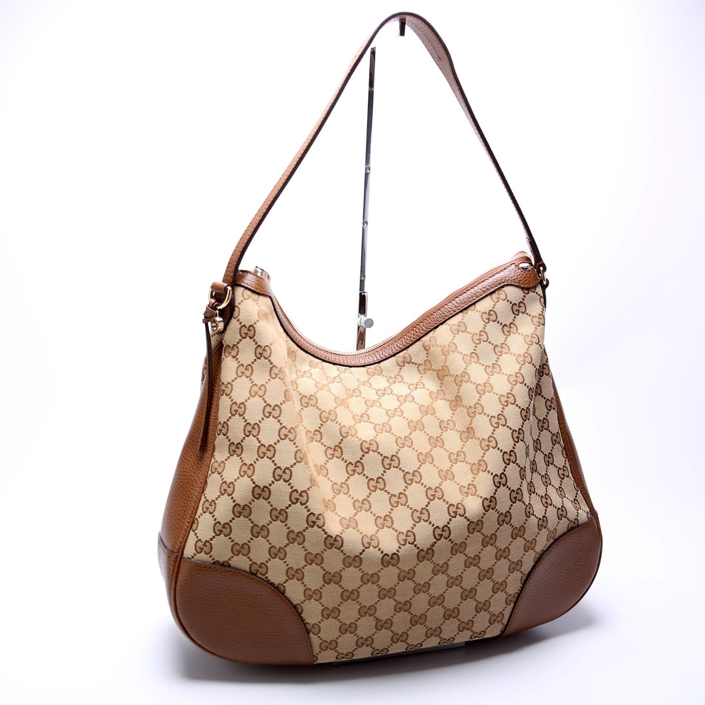 Gucci GG Bree Canvas Shoulder Bag Hobo 2