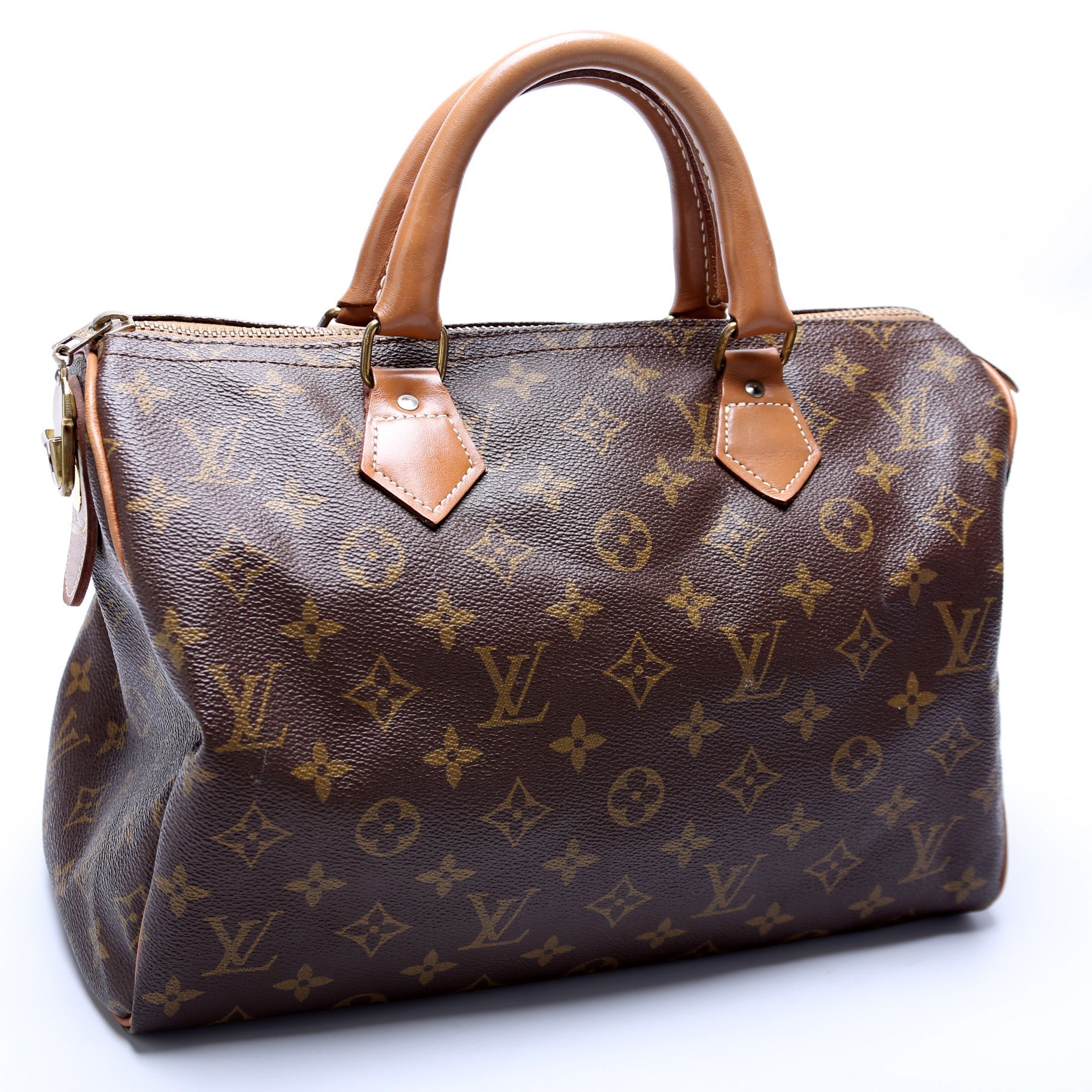 Louis Vuitton Speedy 30 French Co Monogram Handbag