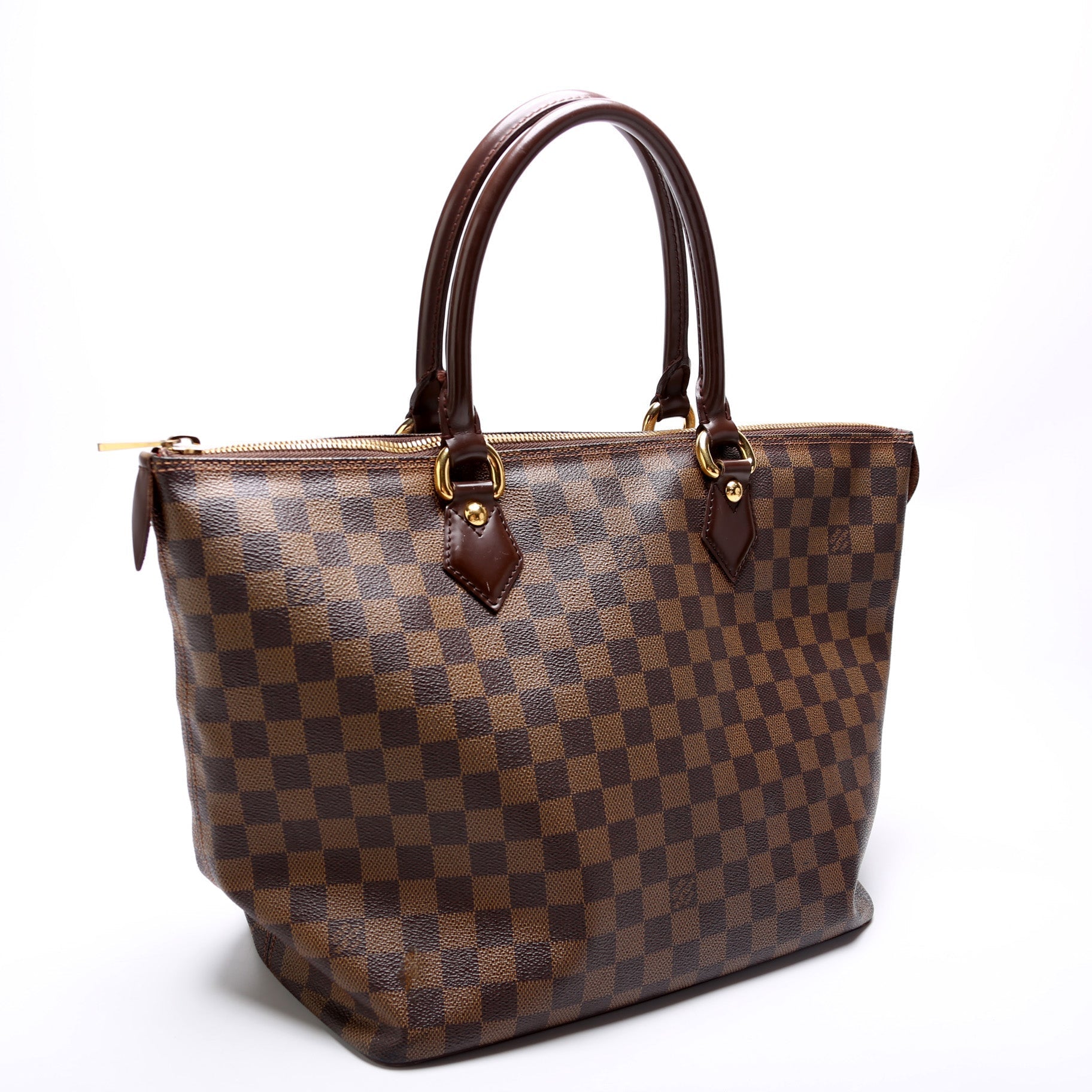 Louis Vuitton Saleya Ebene MM Damier Handbag Ebene 3