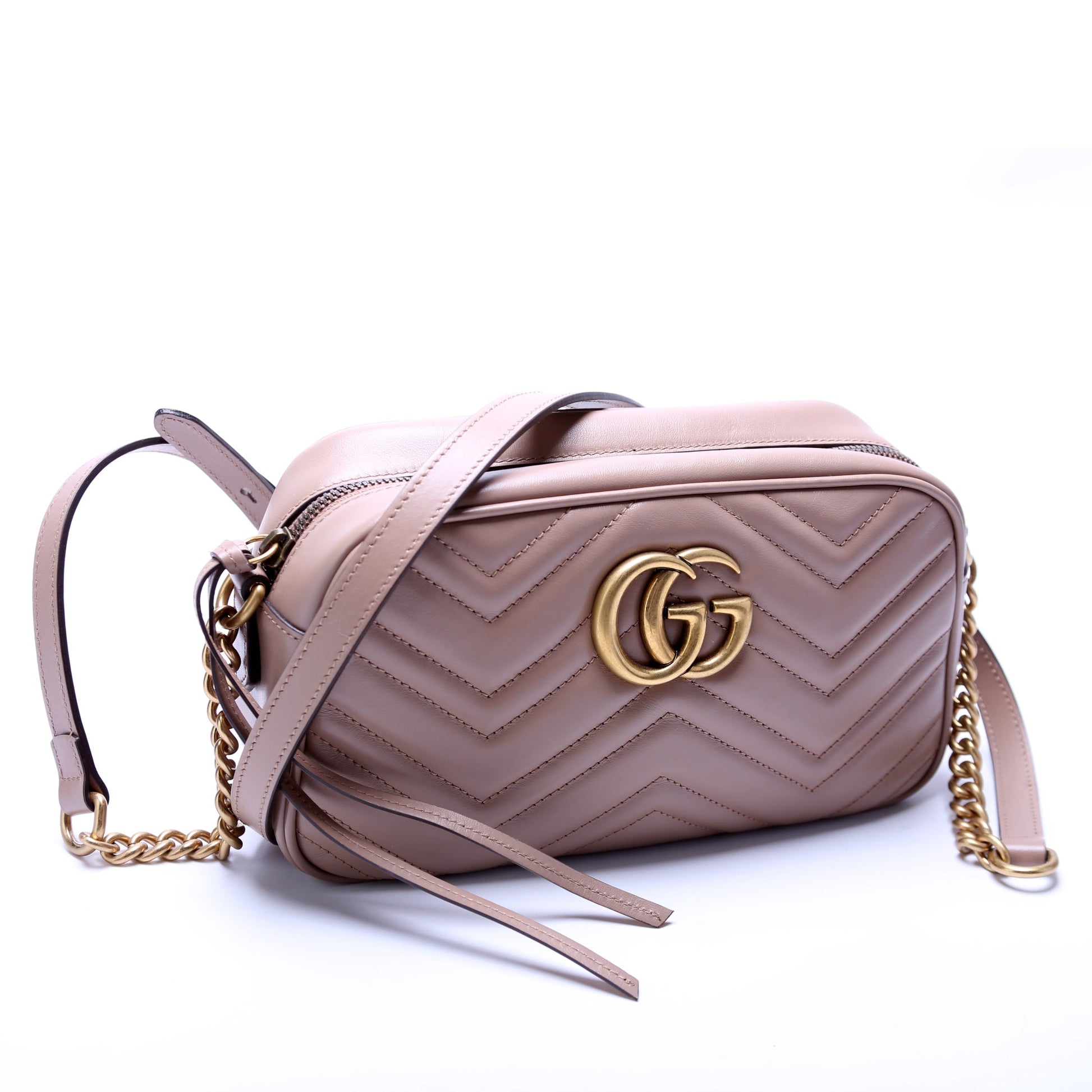 Gucci Marmont Camera Newer Leather Small Travel Bag