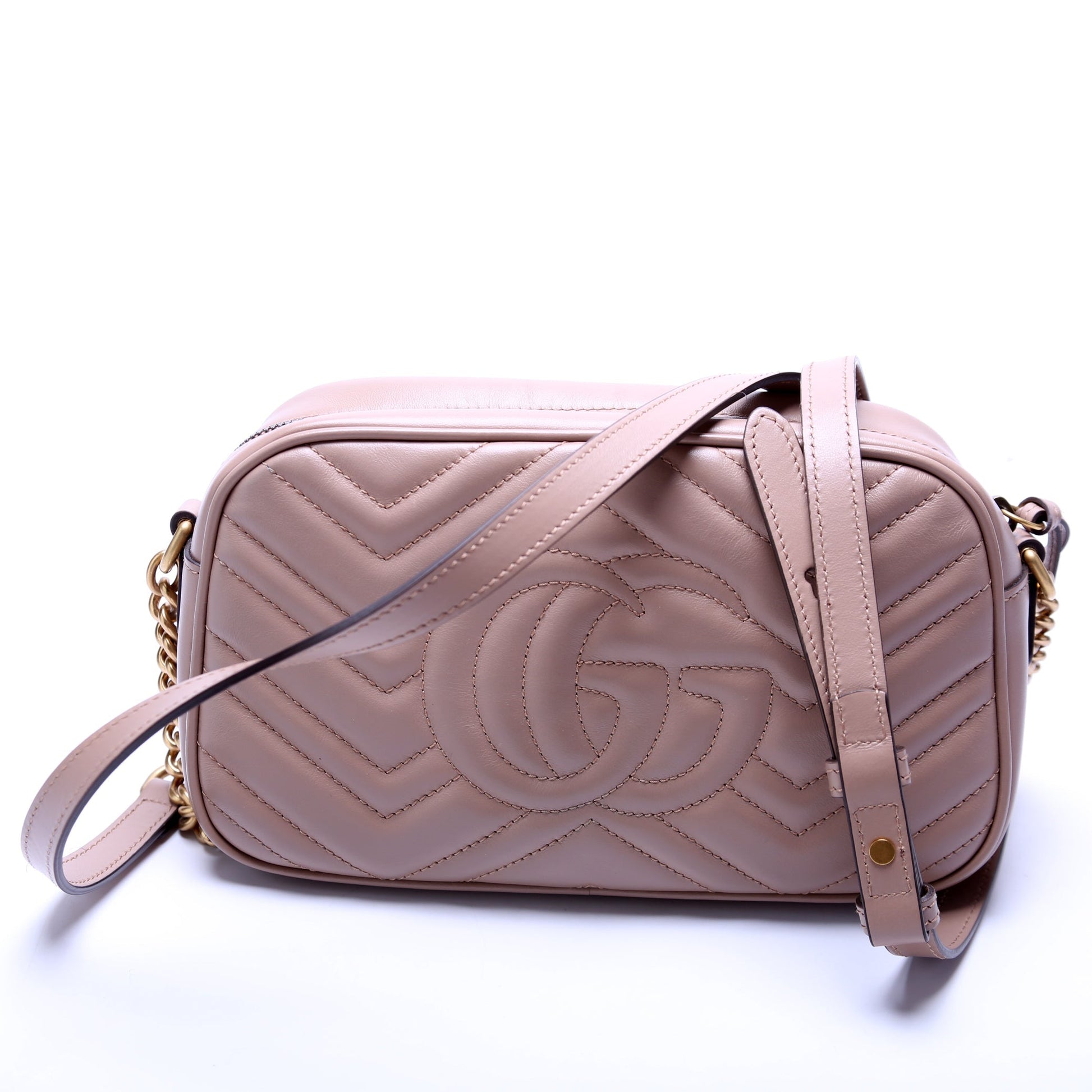 Gucci Marmont Camera Newer Leather Small Travel Bag