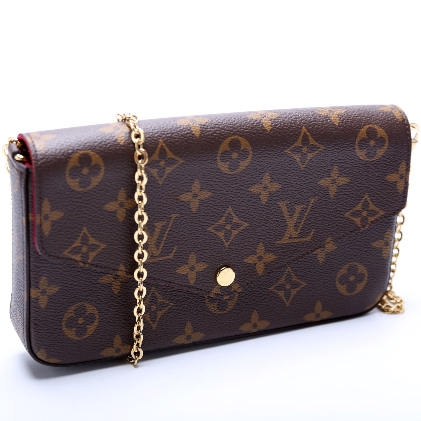 Louis Vuitton Pochette Felicie Monogram Clutch Bag Monogram 23